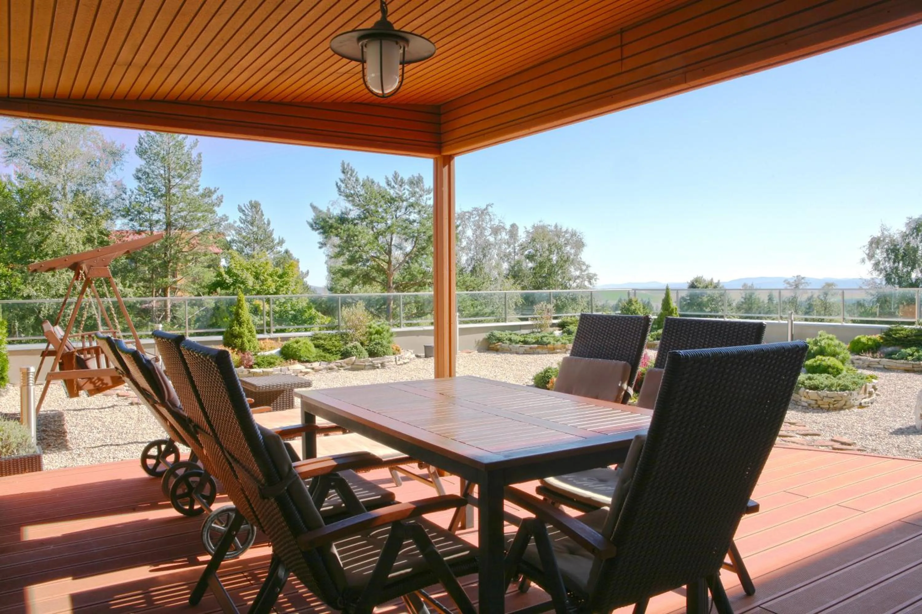 Balcony/Terrace in PRIVILEGED LESNÁ - with Garden Terrace