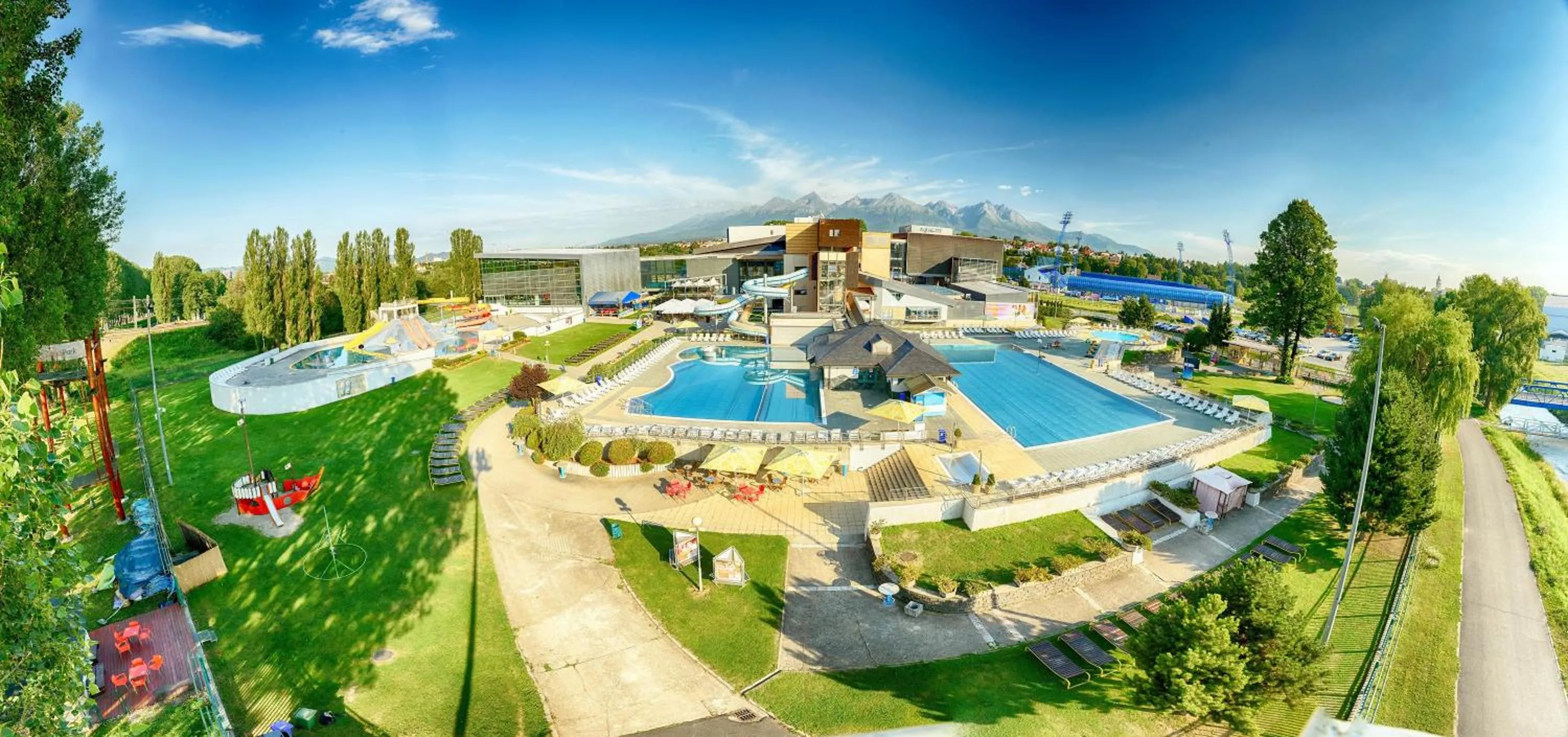 Aqua park in PRIVILEGED LESNÁ - with Garden Terrace