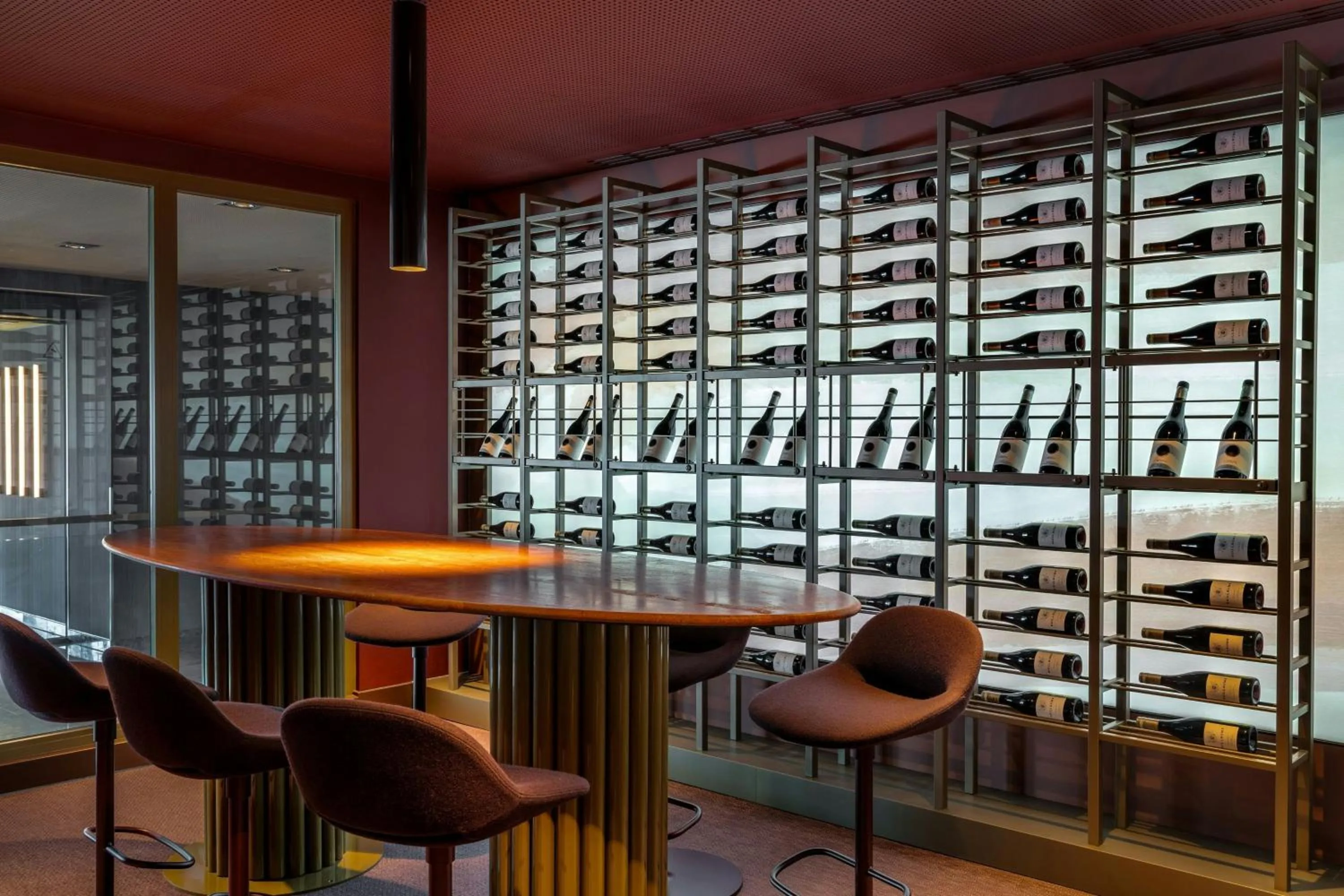 Lounge or bar in Amsterdam Marriott Hotel