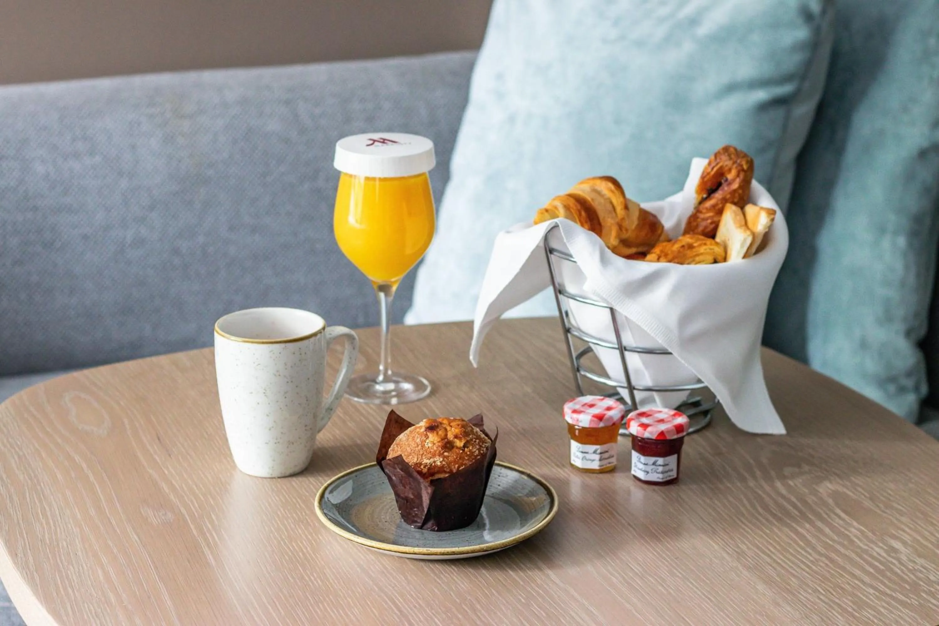 Breakfast in Amsterdam Marriott Hotel