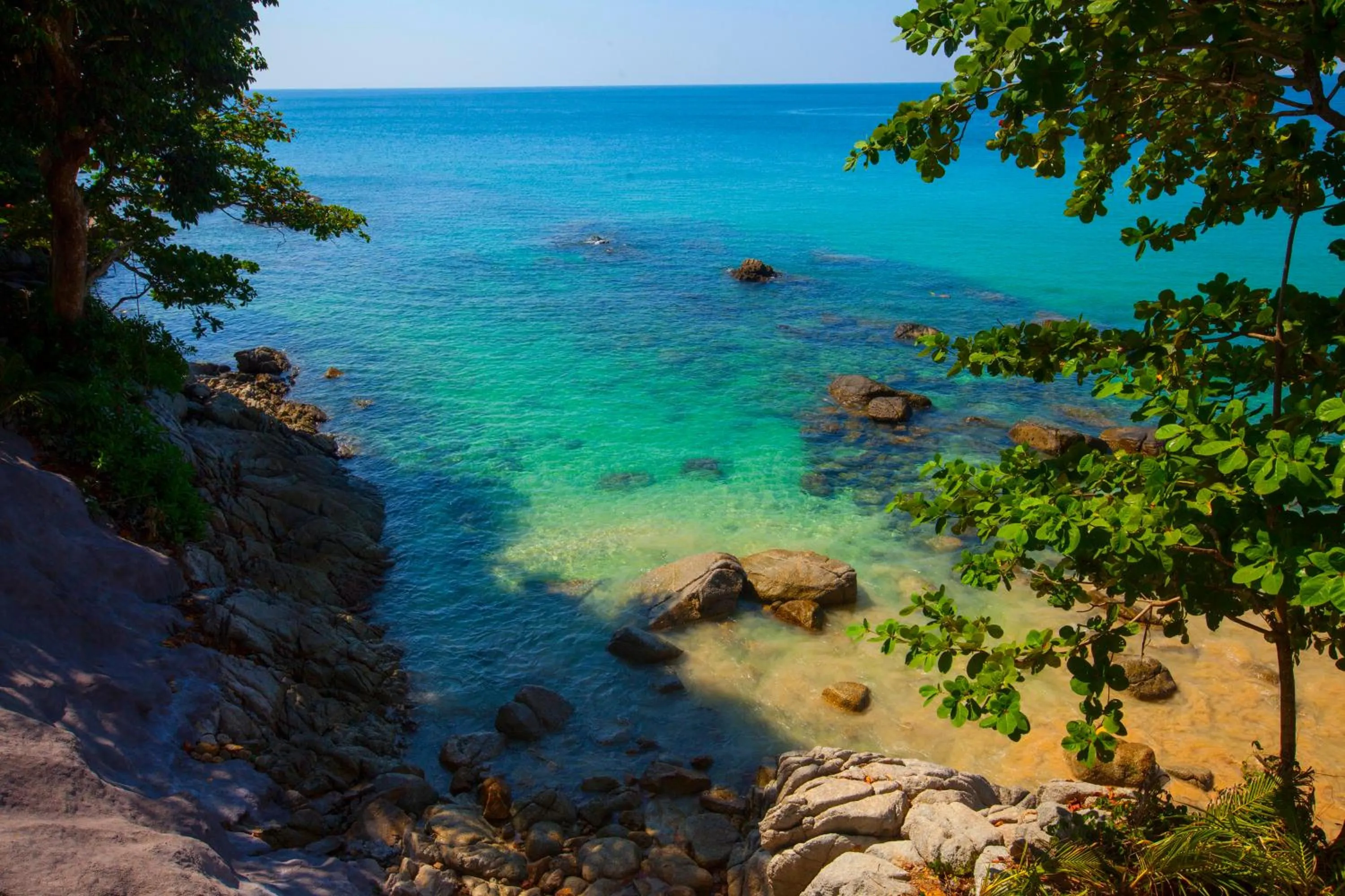 Natural landscape in Norn Talay Surin Beach Phuket