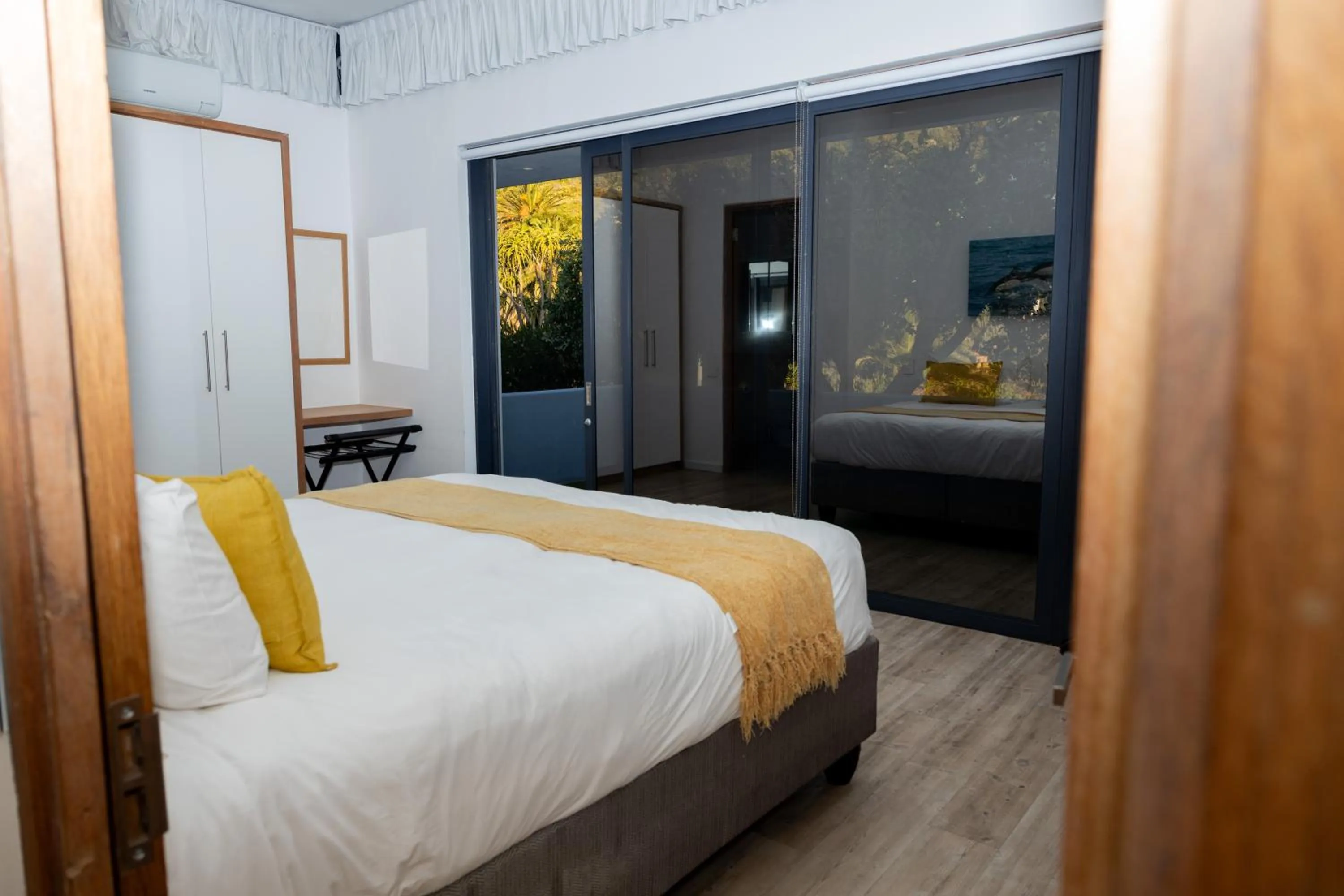 Bed in Sea Star Rocks Boutique Hotel