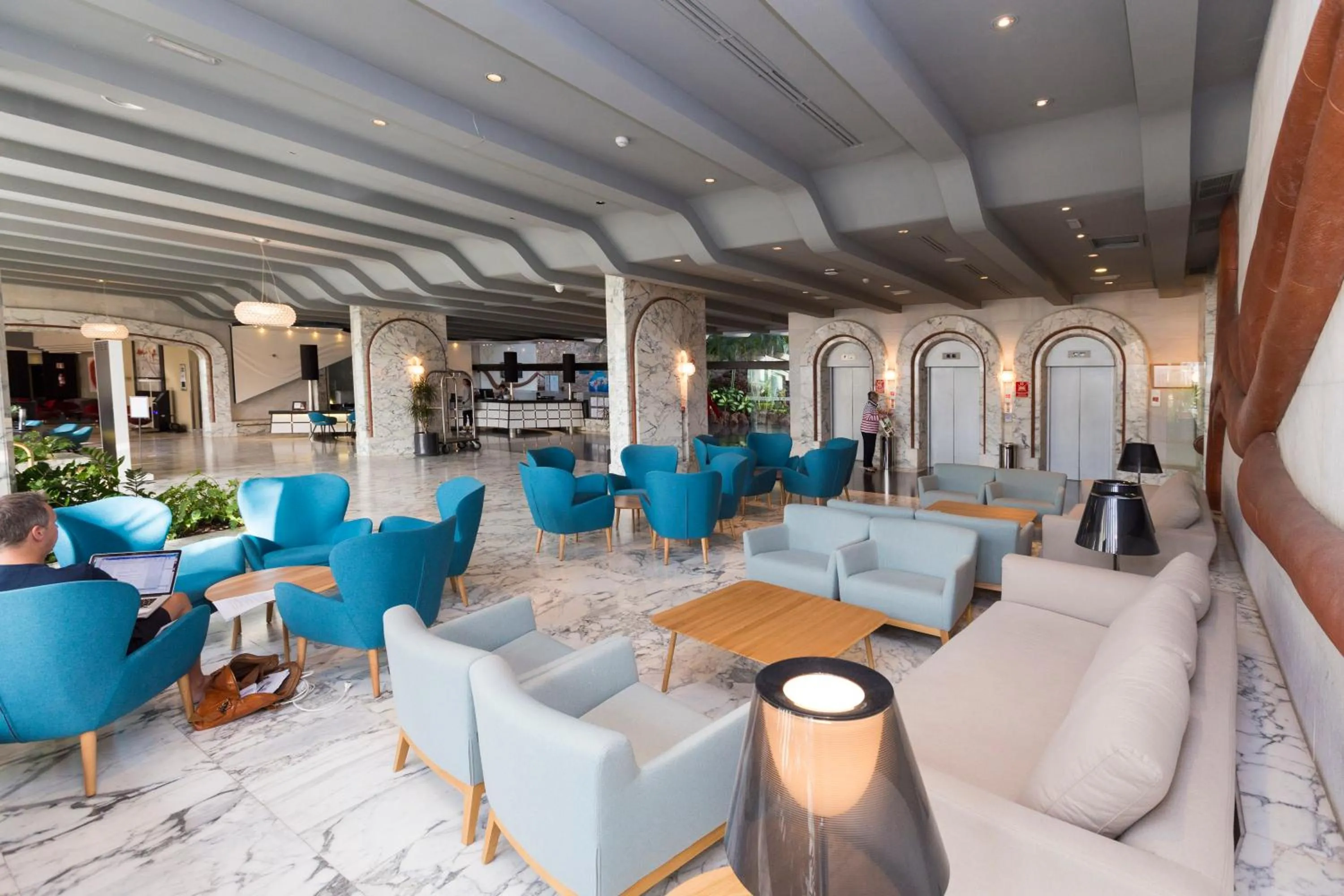 Lobby or reception in Gloria Palace San Agustín Thalasso & Hotel