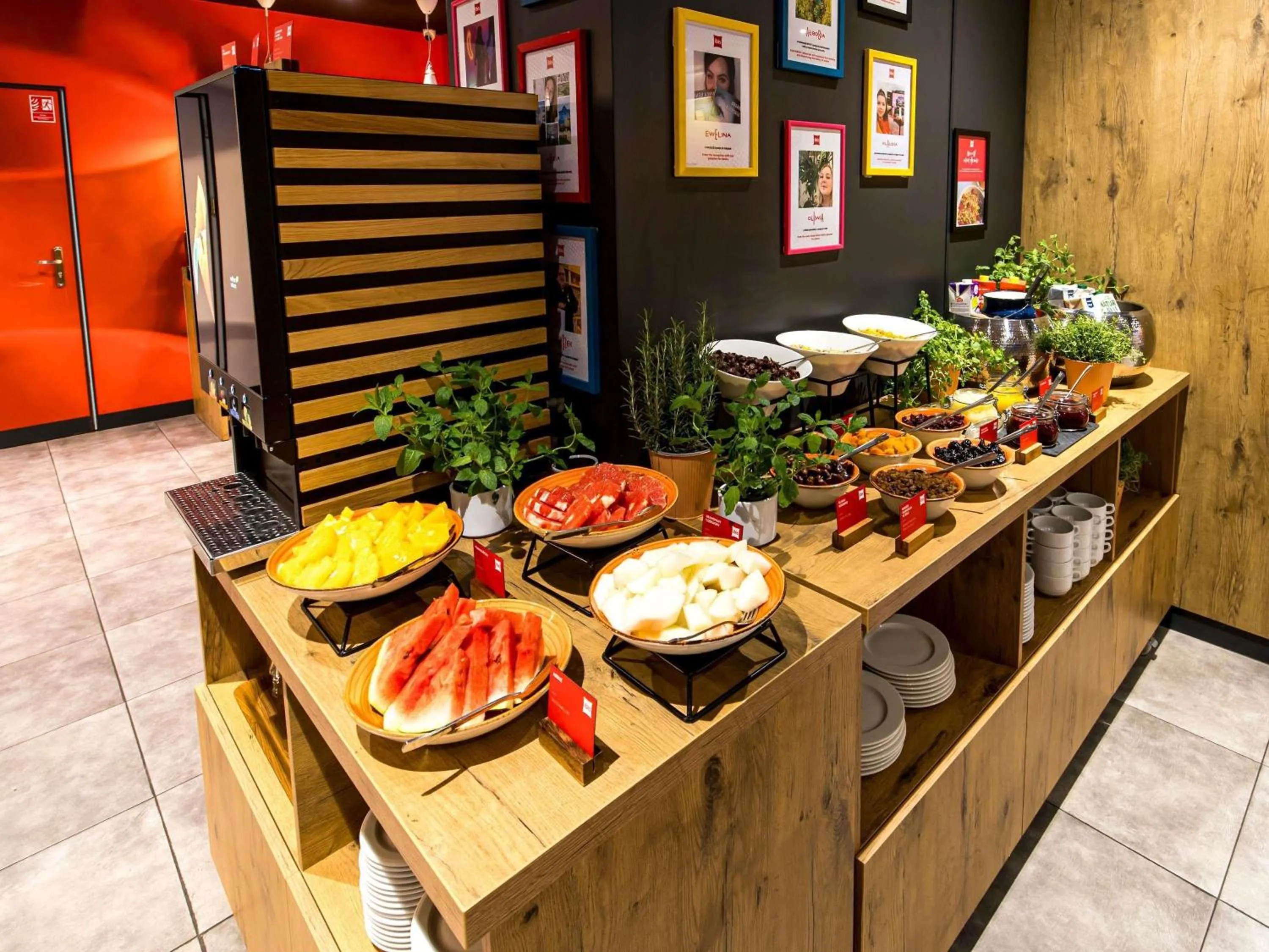 Breakfast in Ibis Wroclaw Centrum