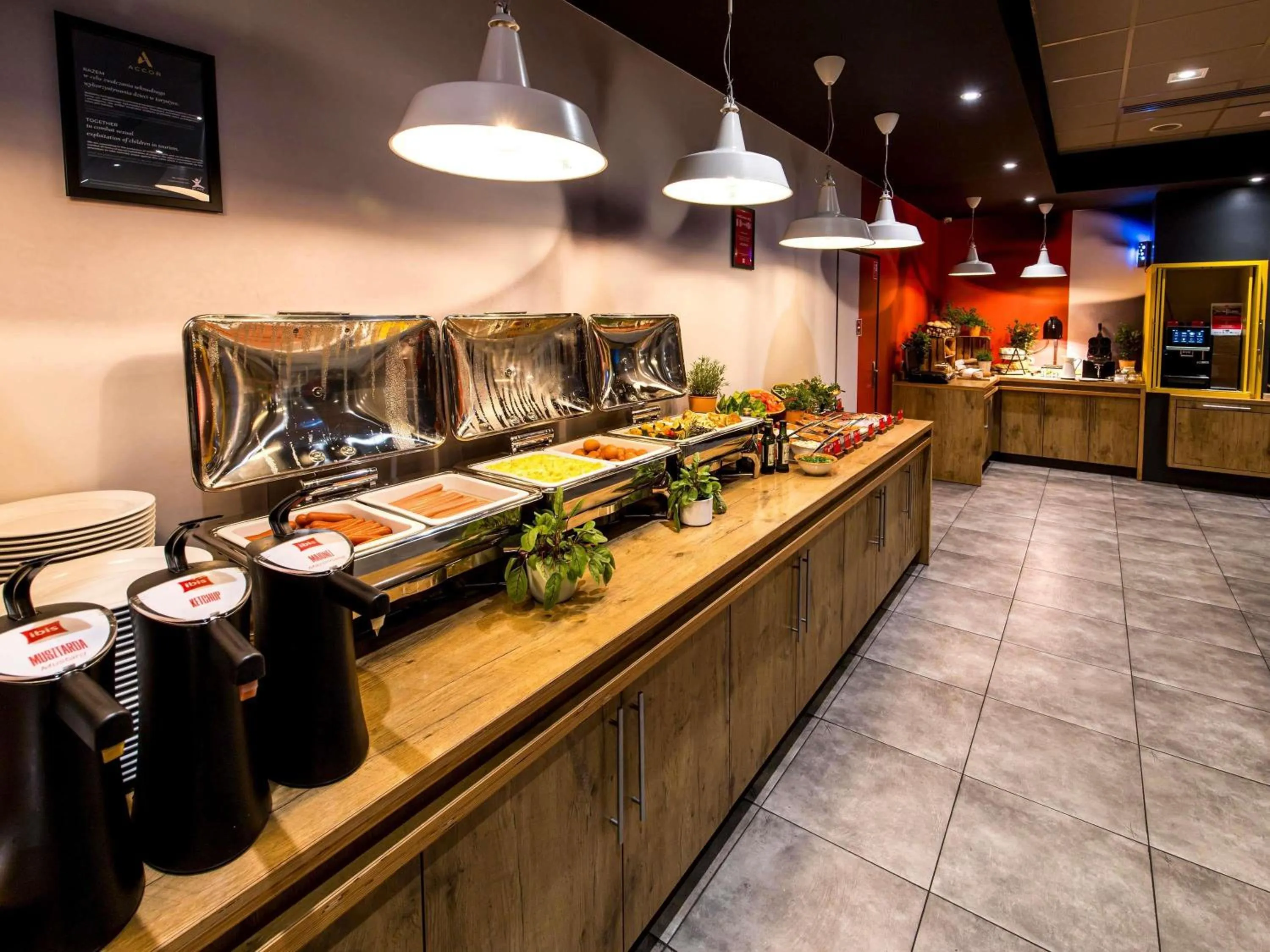 Breakfast in Ibis Wroclaw Centrum