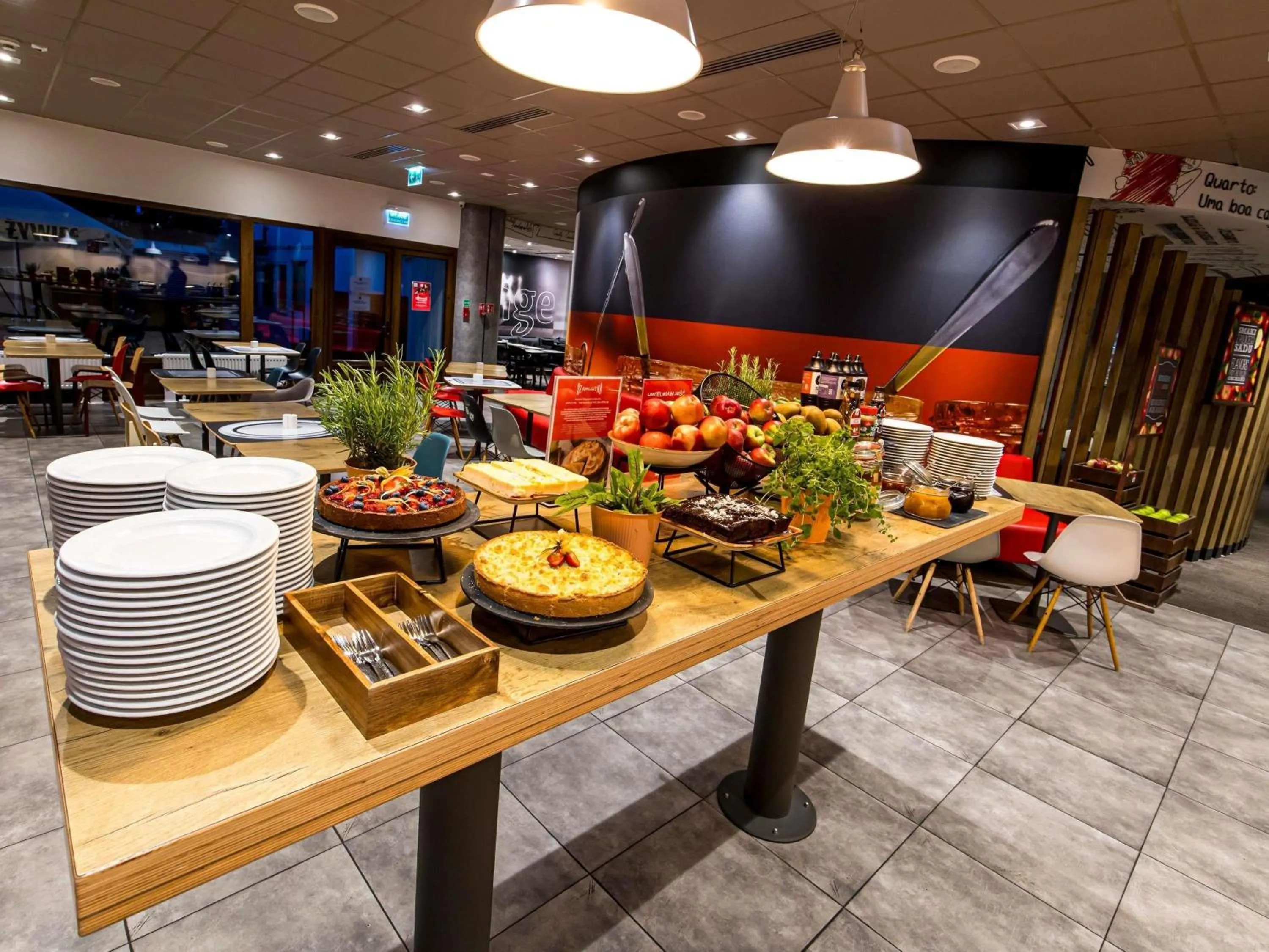 Breakfast in Ibis Wroclaw Centrum