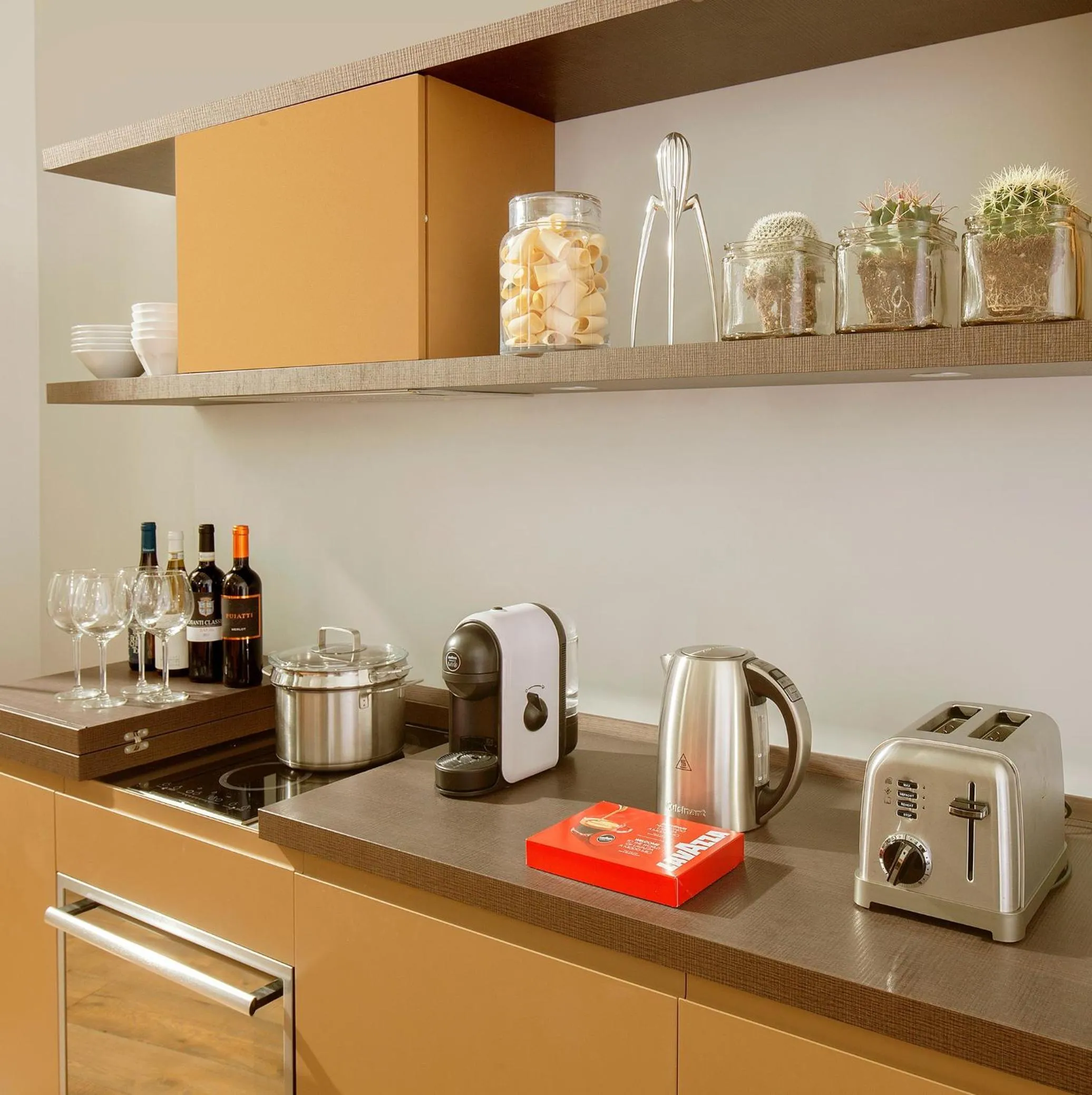 Kitchen or kitchenette in Palazzo Scanderbeg