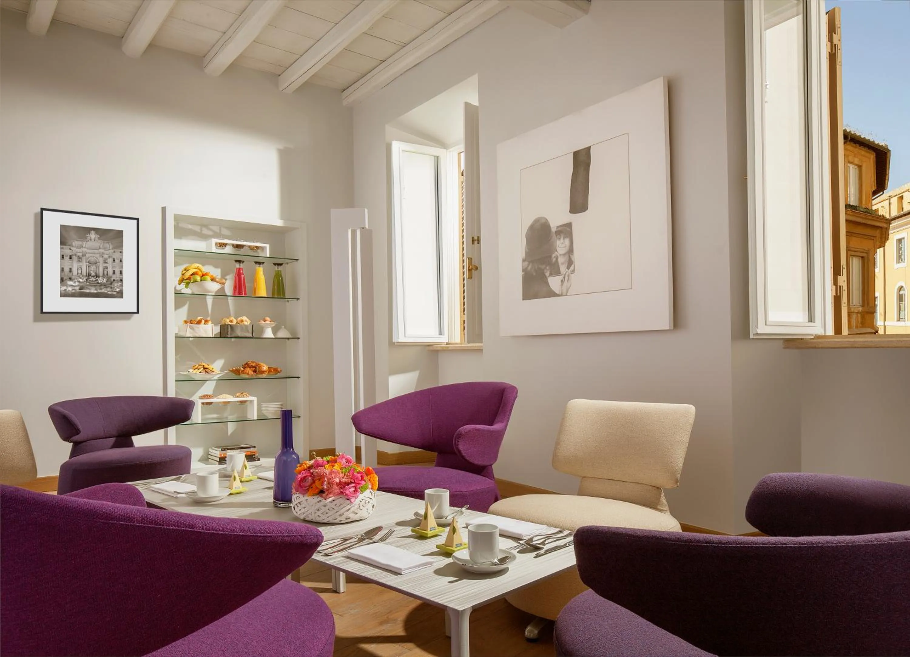 Living room in Palazzo Scanderbeg