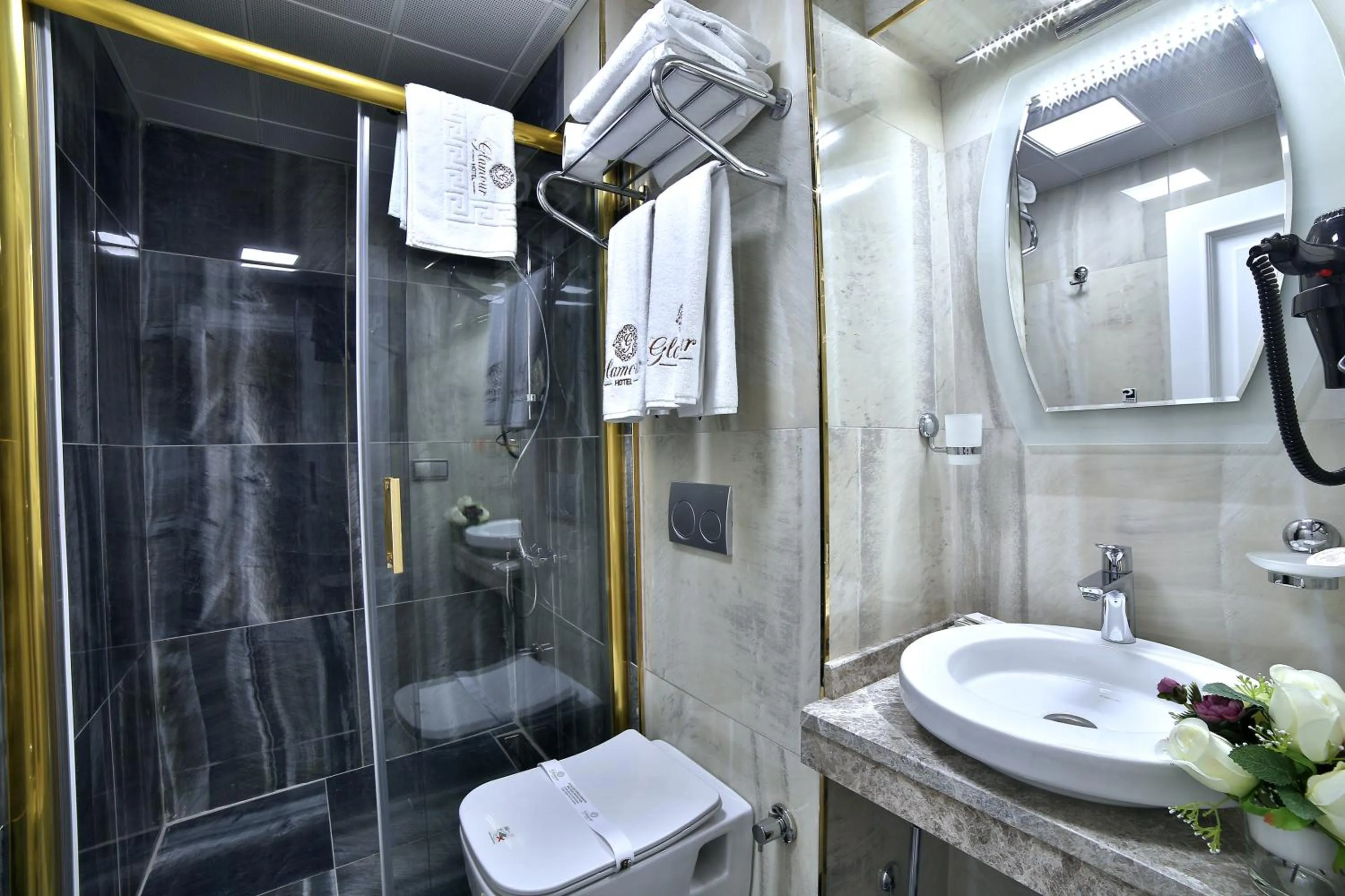 Bathroom in Glamour Hotel Istanbul Sirkeci