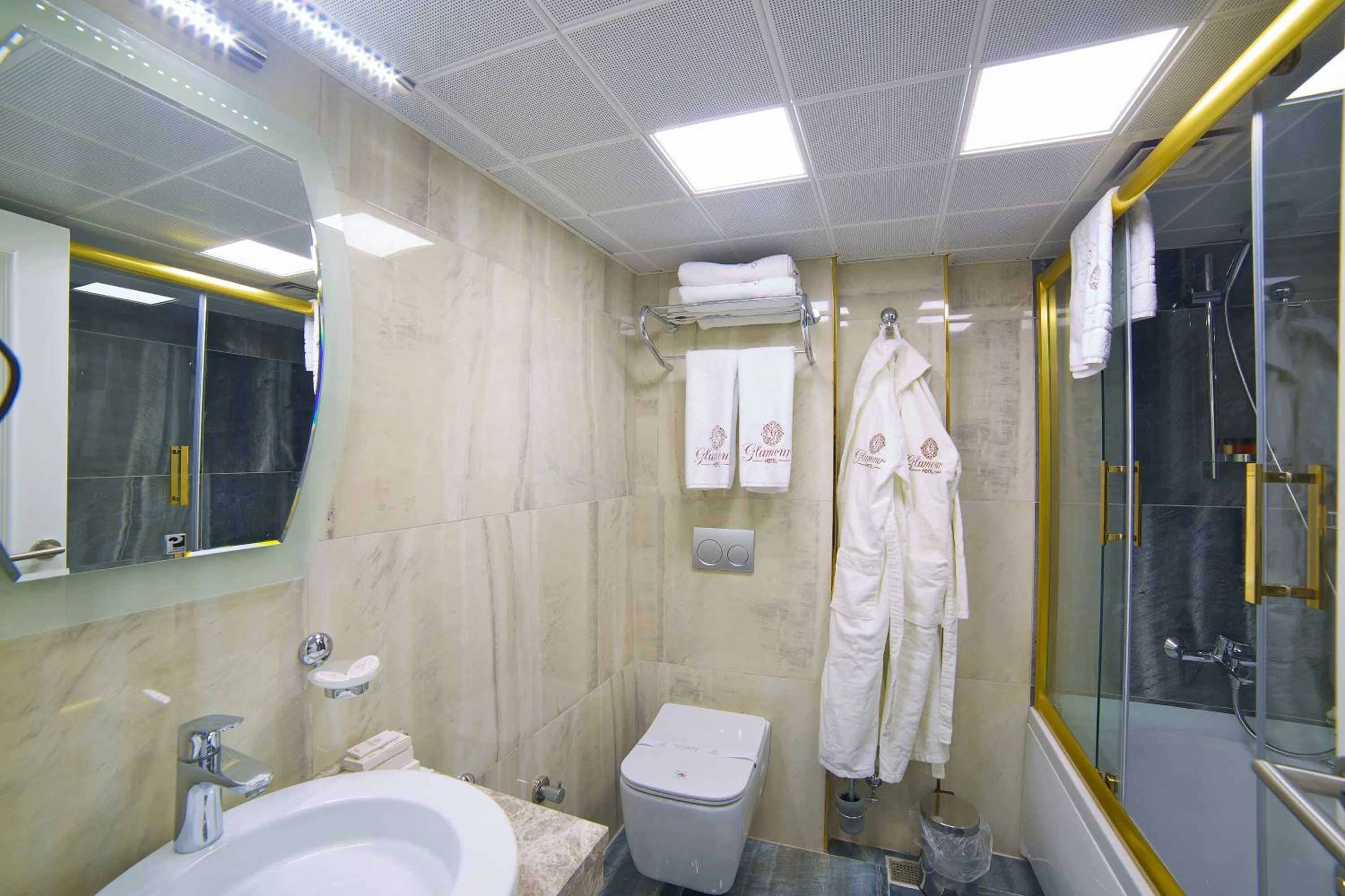 Bathroom in Glamour Hotel Istanbul Sirkeci