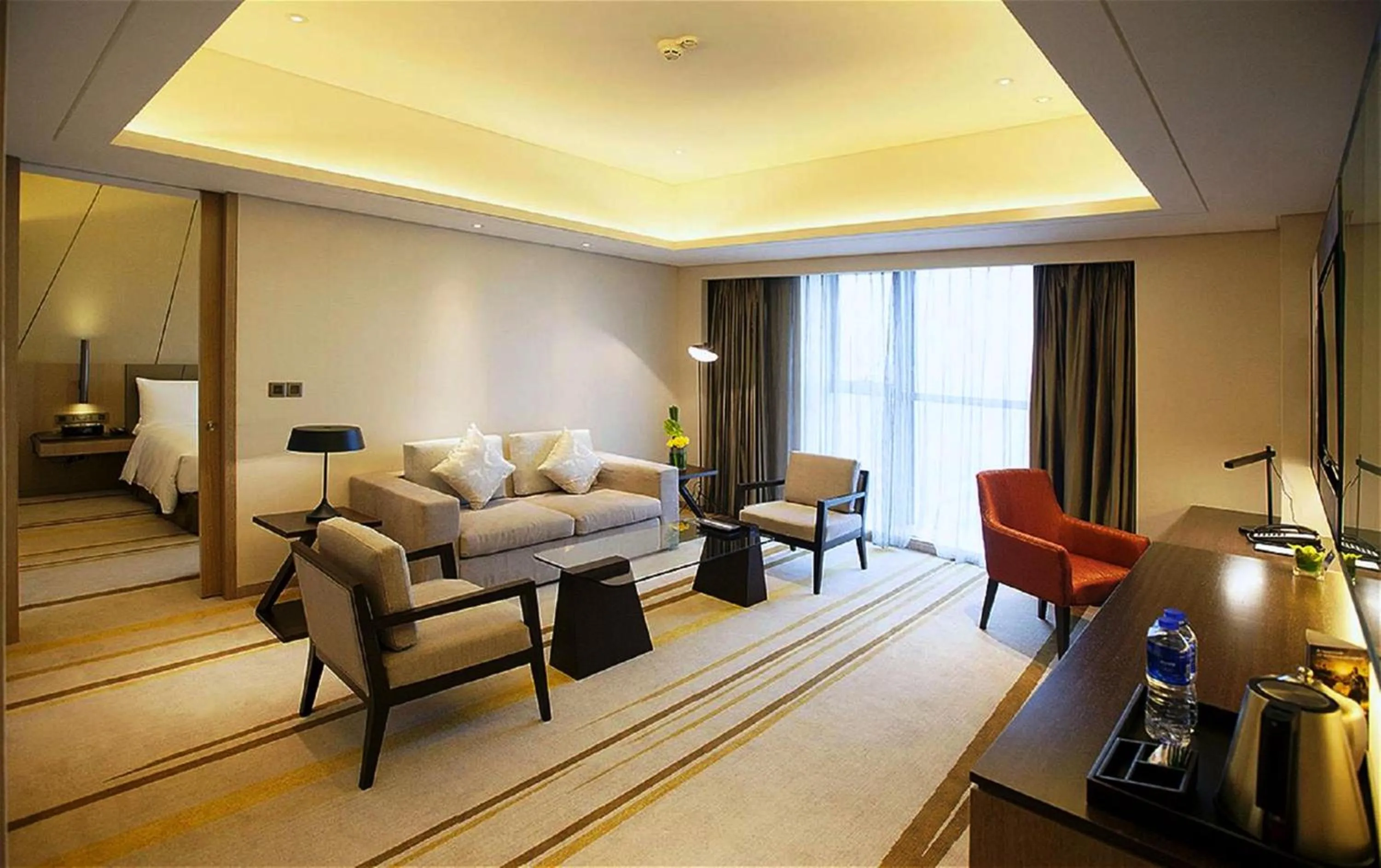 Living room in Radisson Blu Shanghai Pudong Jinqiao