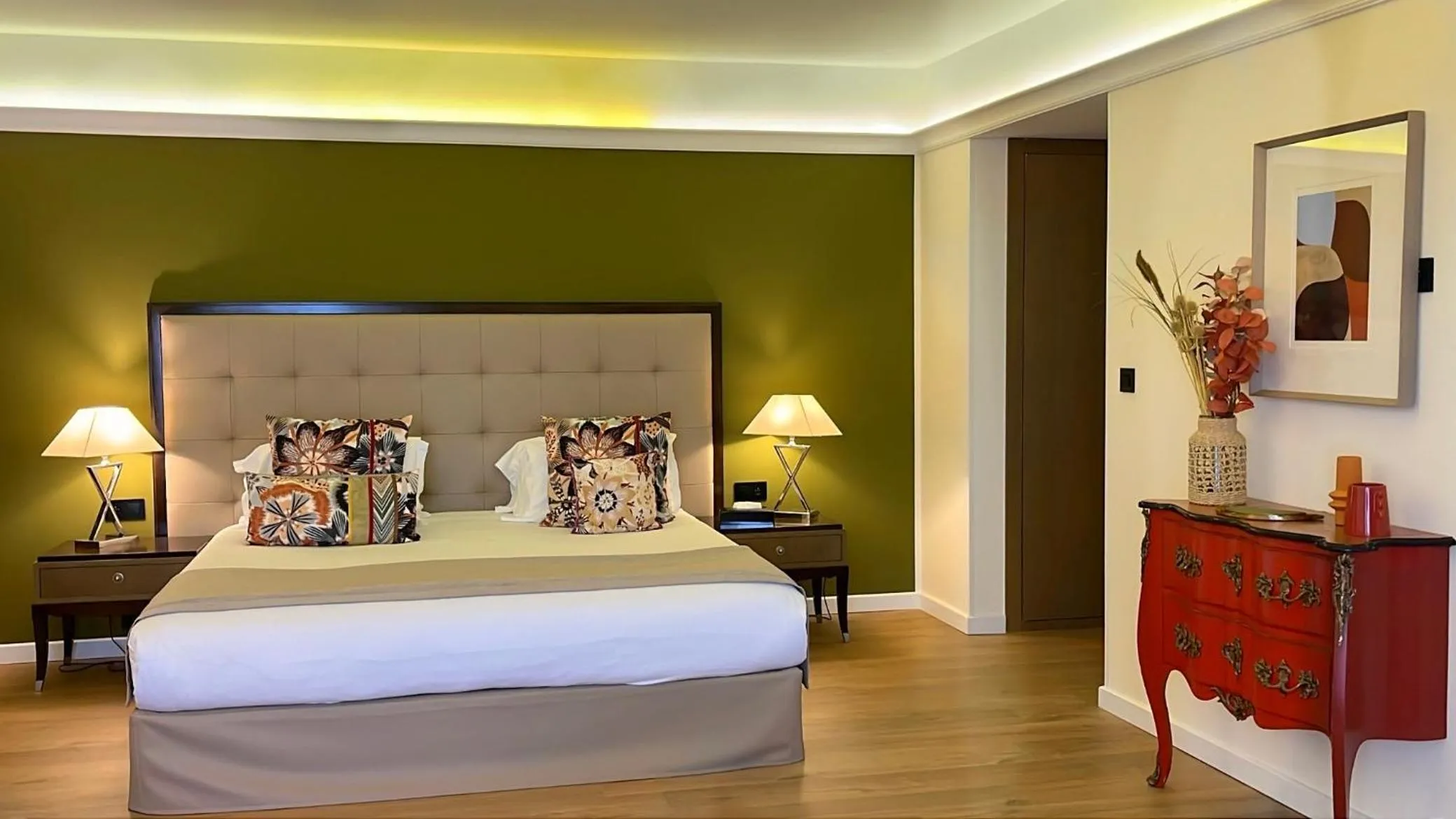 Bed in Hôtel Des Gouverneurs