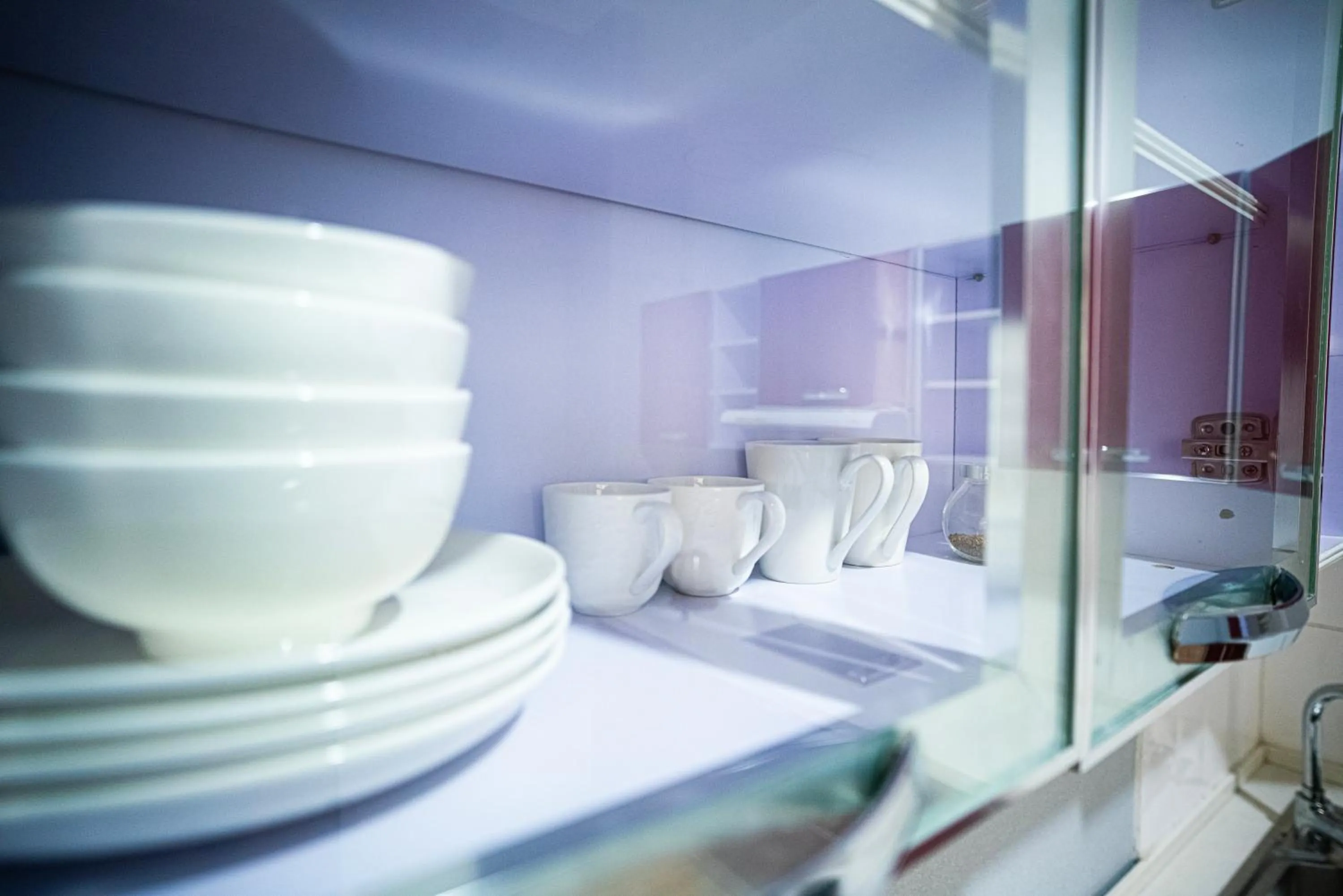 Kitchen or kitchenette in Tsolmon's Serviced Apartments