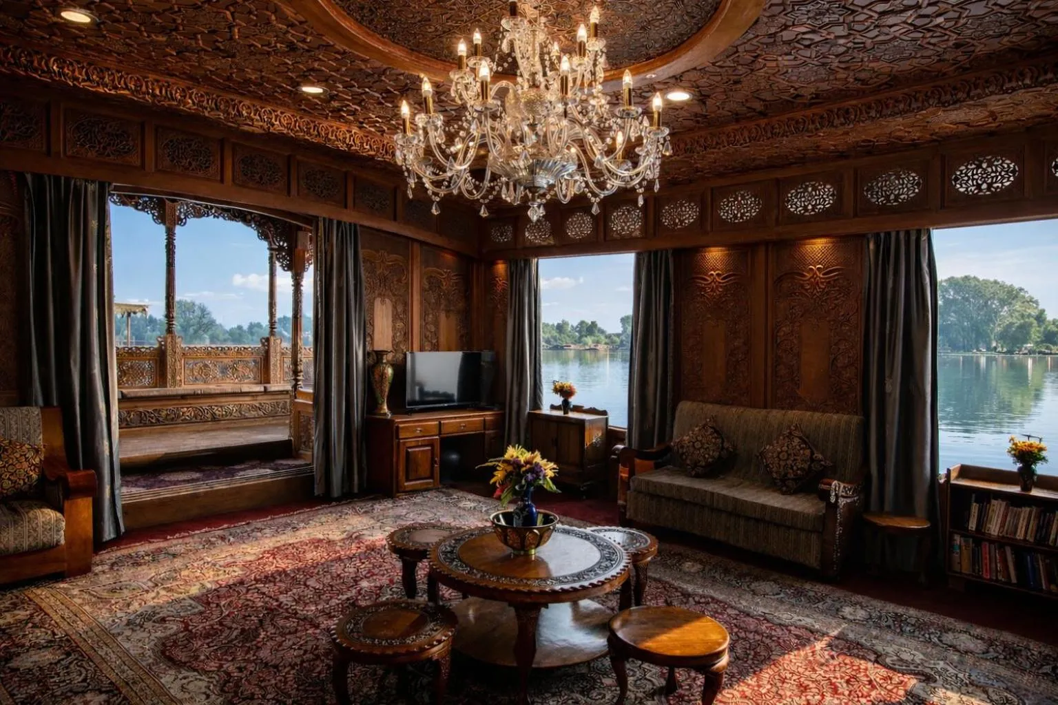 Lake view in Mascot Houseboats