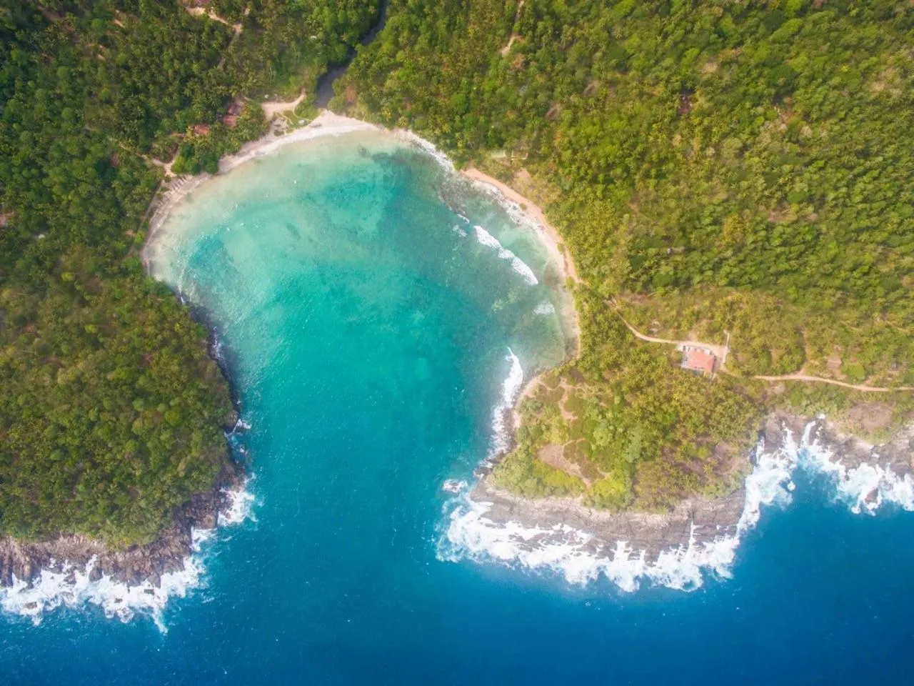 Bird's eye view in Jasper House
