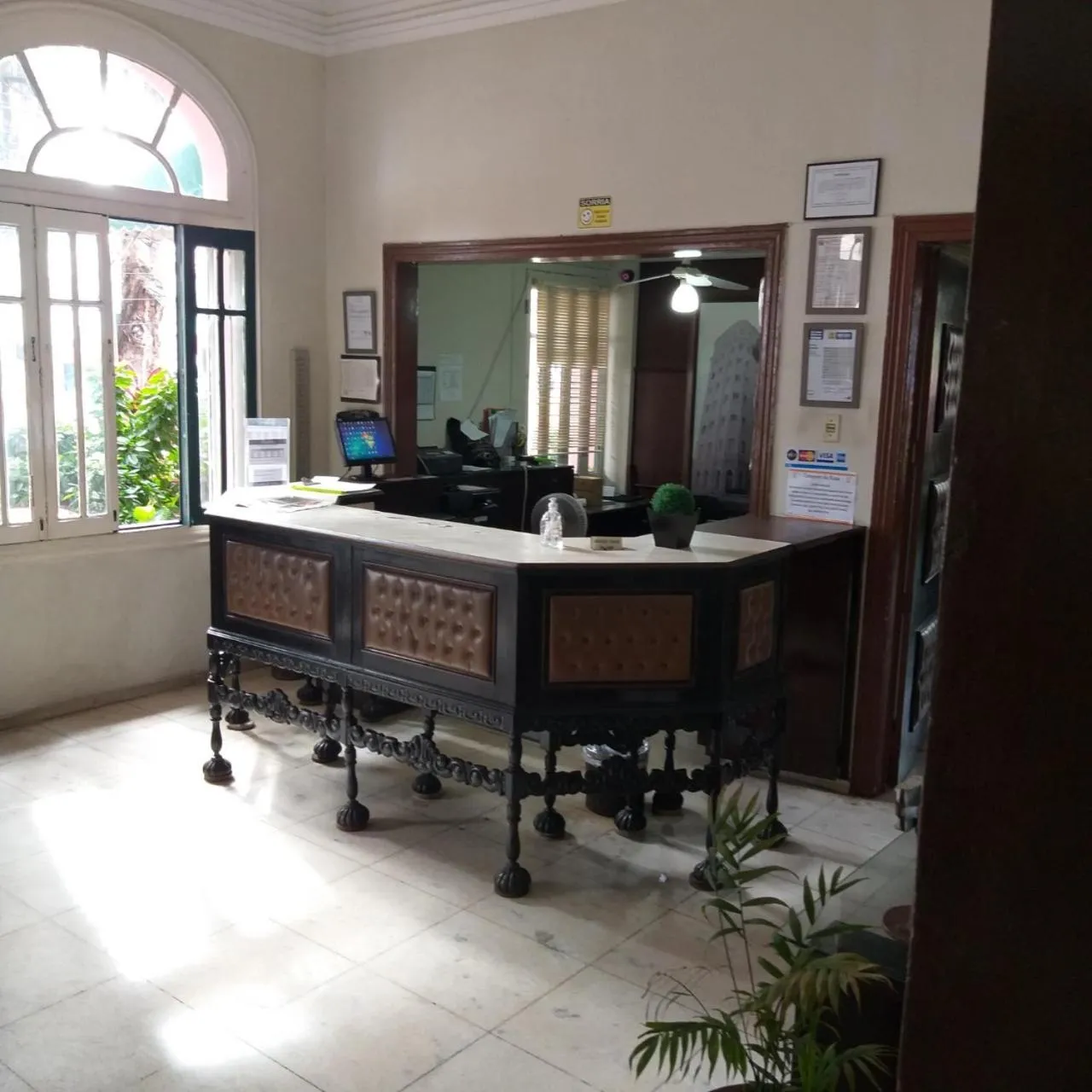 Lobby or reception in Hotel Central