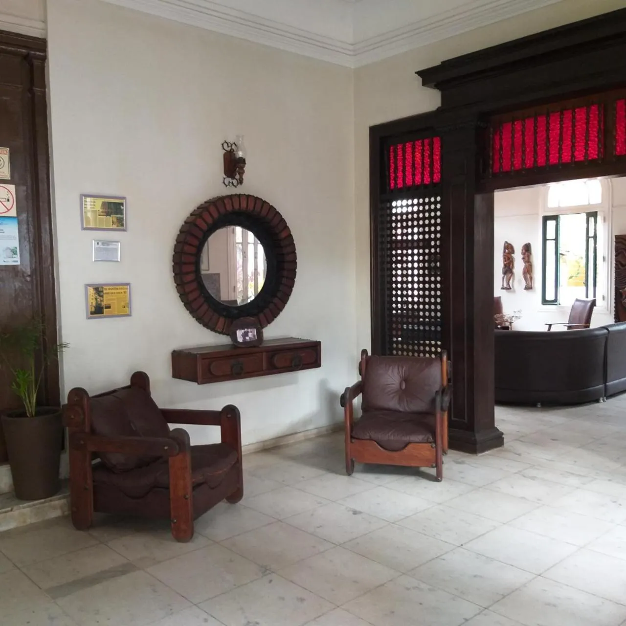 Lobby or reception in Hotel Central