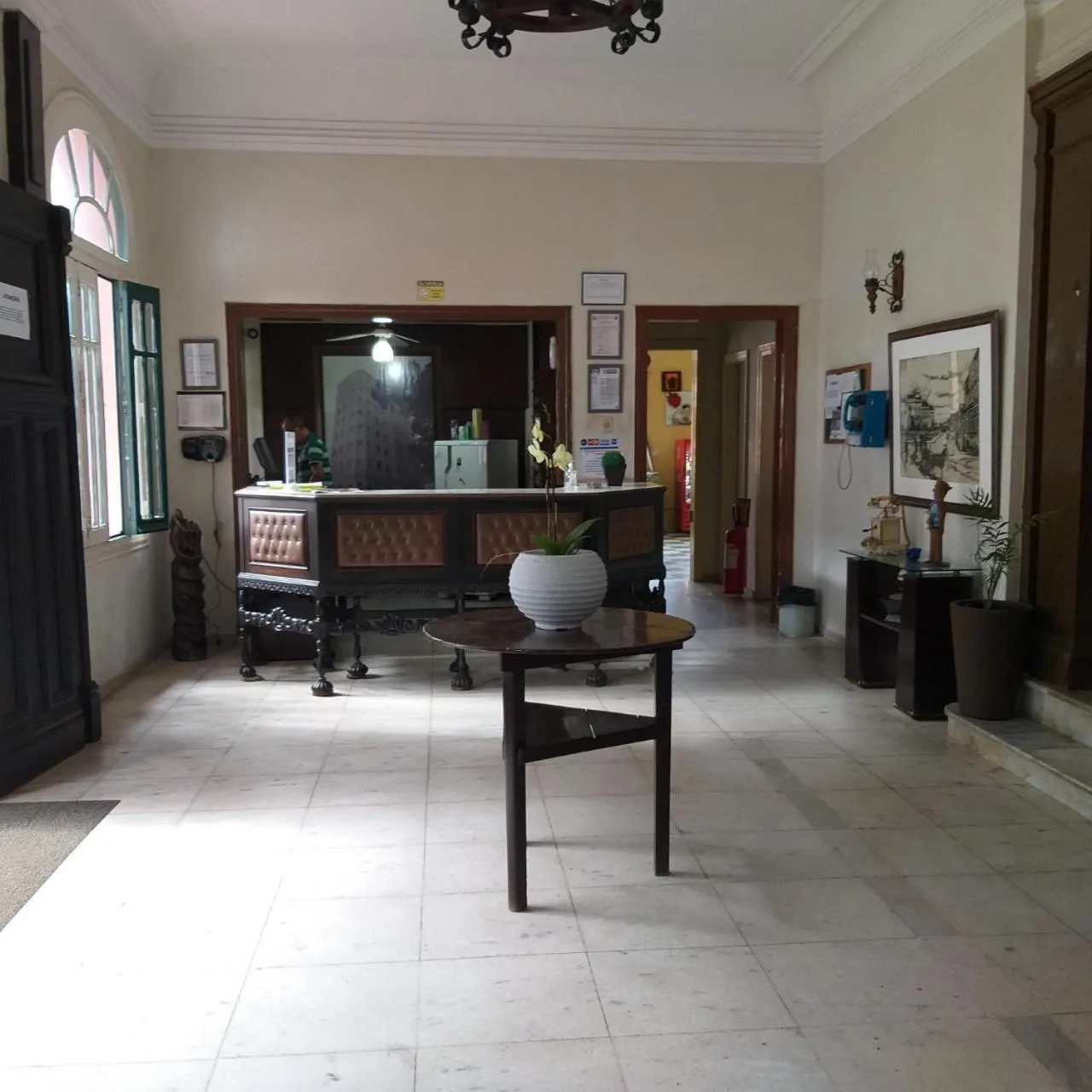 Lobby or reception in Hotel Central