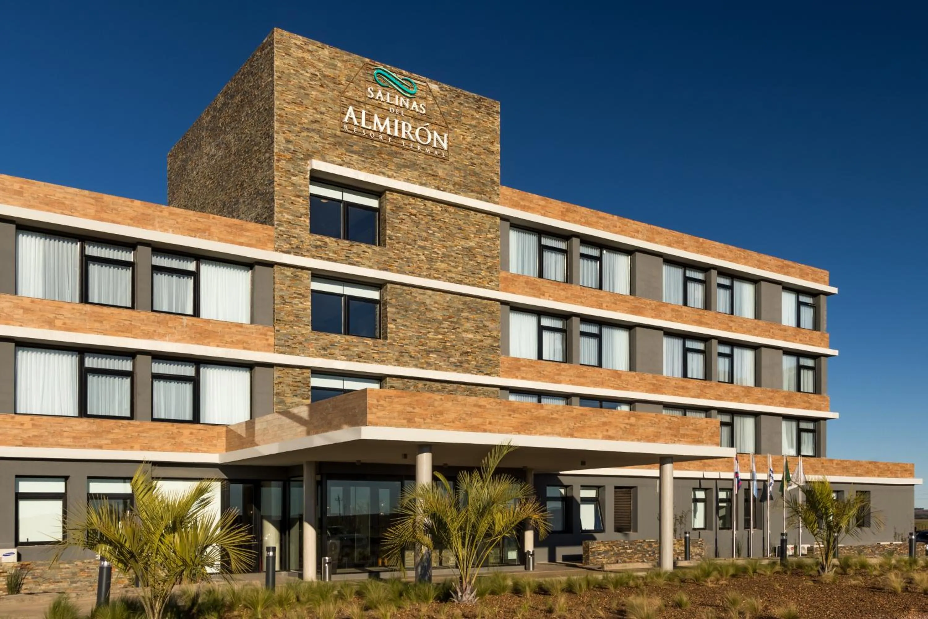 Facade/entrance in Salinas del Almiron Resort Termal