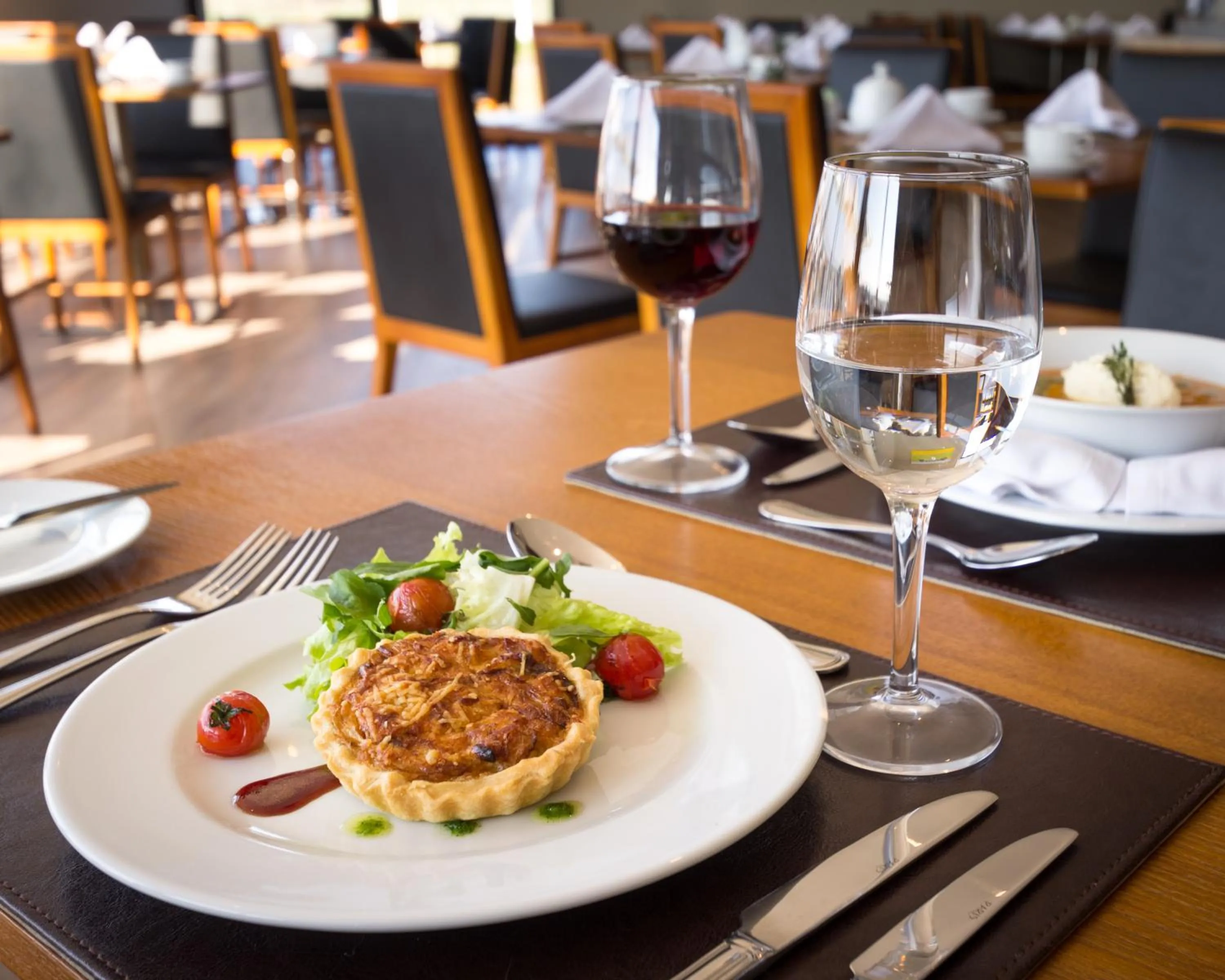 Food close-up in Salinas del Almiron Resort Termal