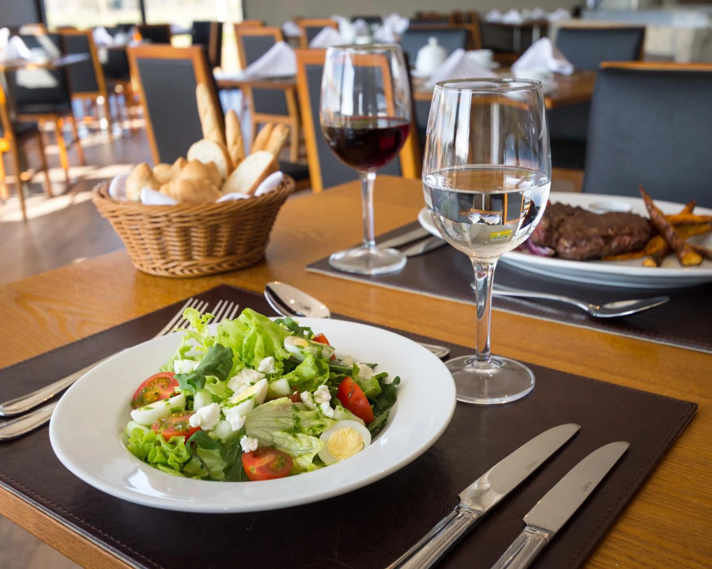 Food close-up in Salinas del Almiron Resort Termal