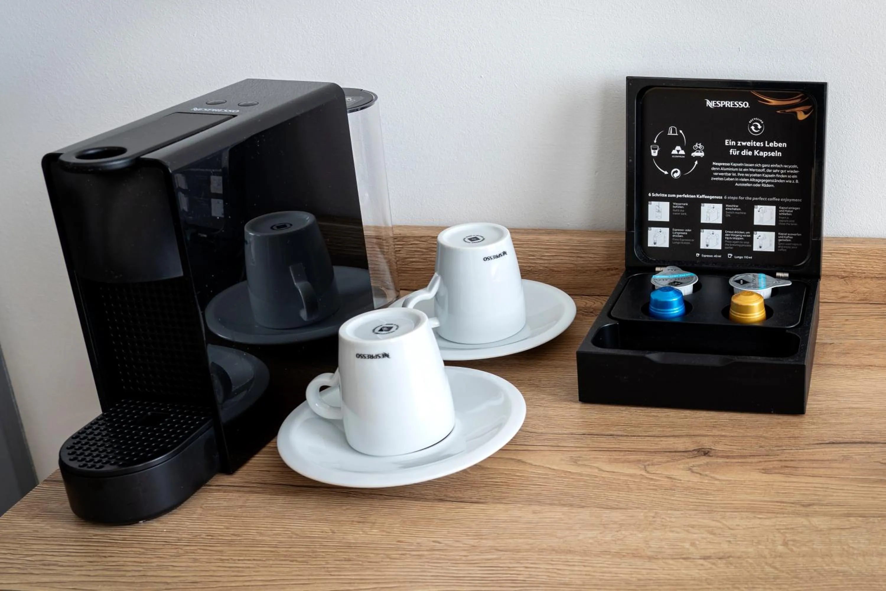 Coffee/tea facilities in LivInn by Trotmannia