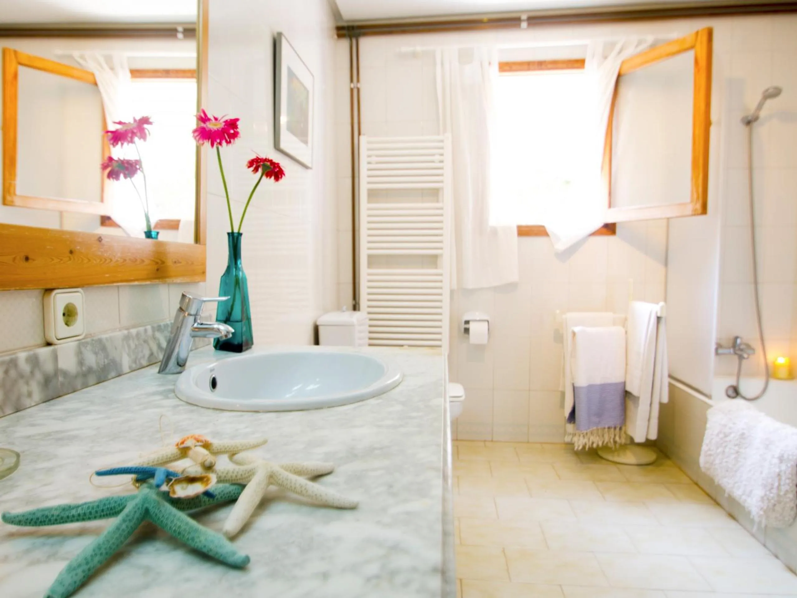 Bathroom in Villa Camila para 7 junto a playa de Sant Pere