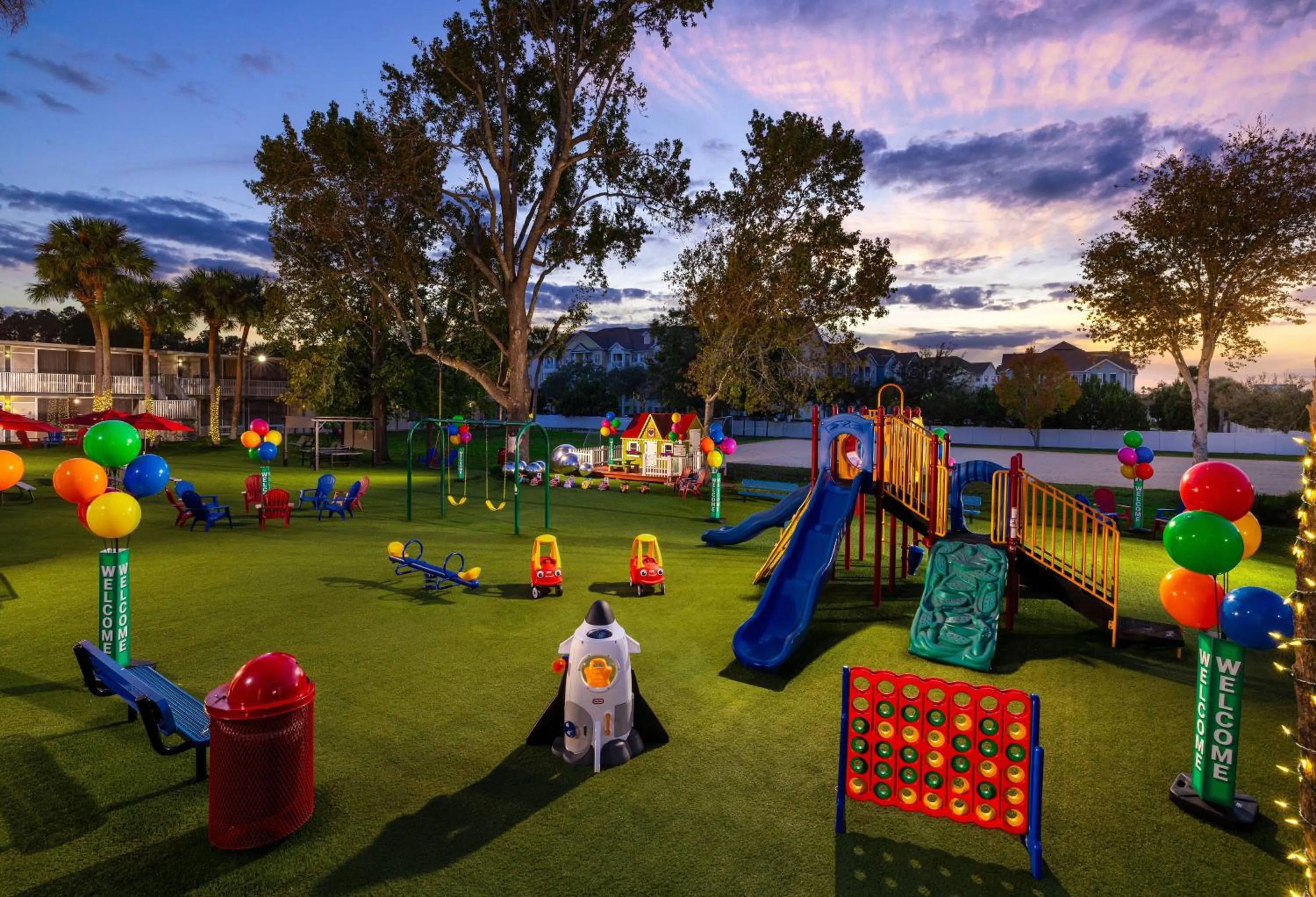 Children play ground in Magic Moment Resort & Kids Club, Dazzler Select by Wyndham