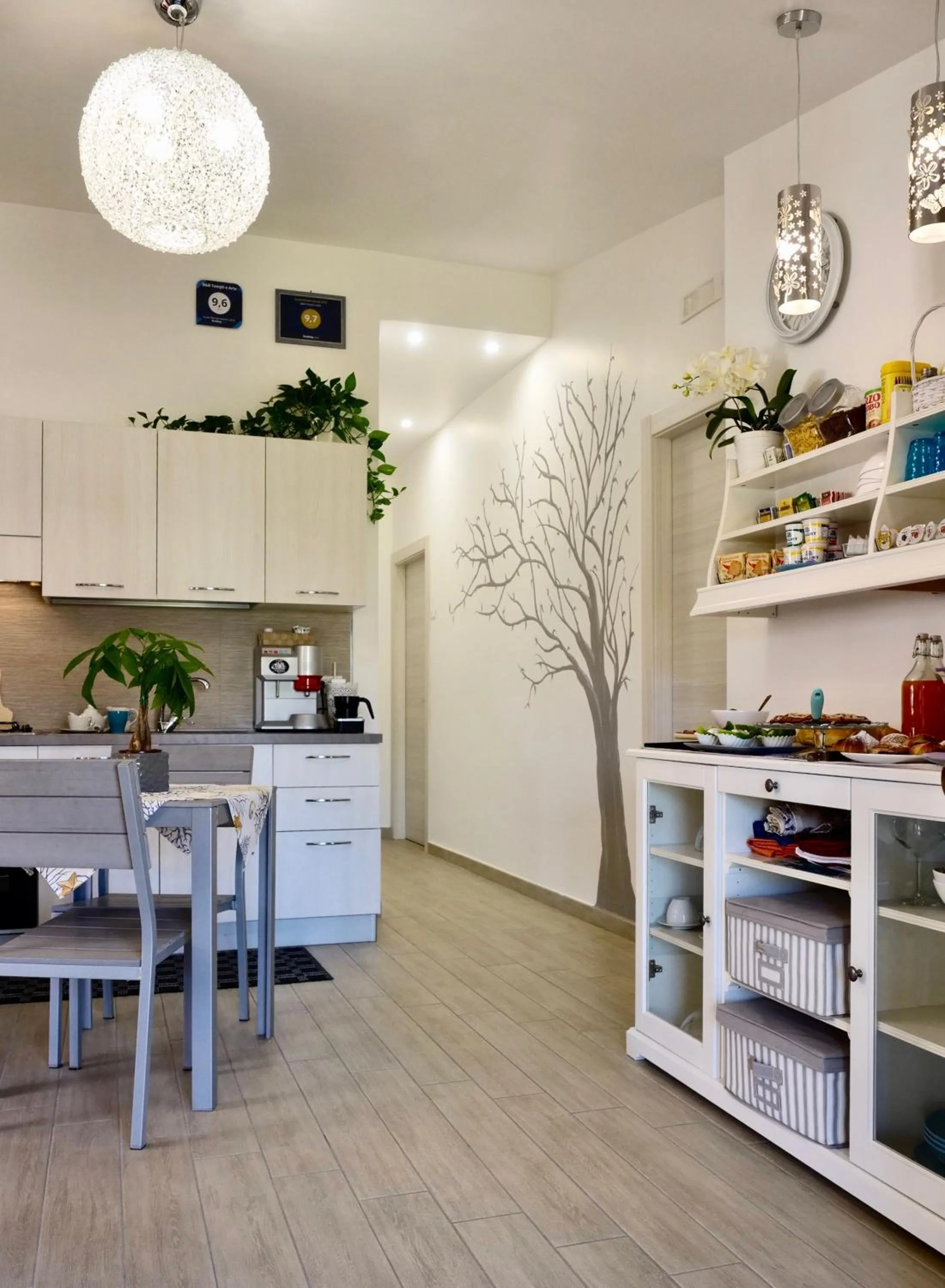 Lobby or reception in B&B Templi e Arte