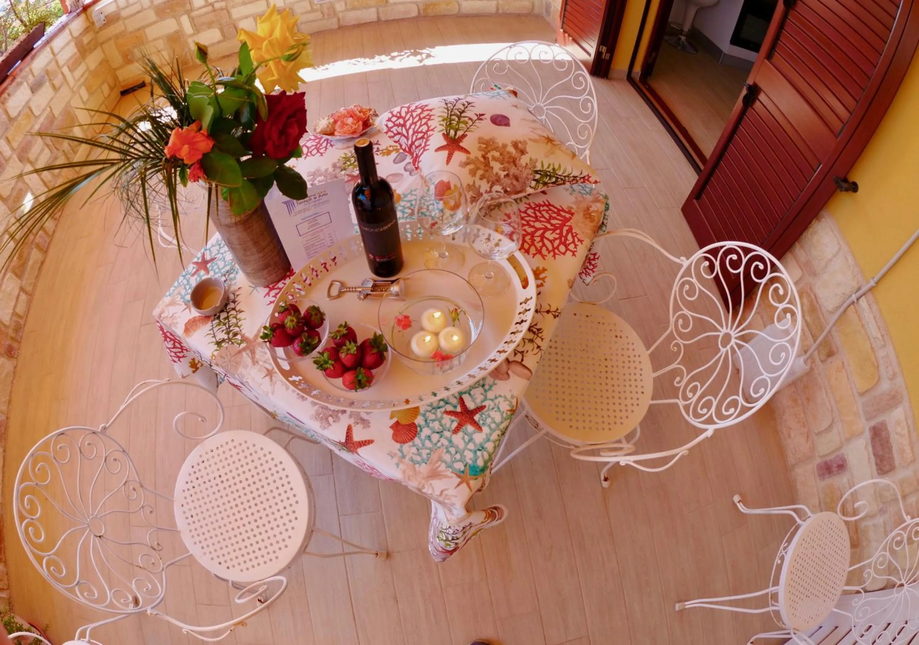 Balcony/Terrace in B&B Templi e Arte