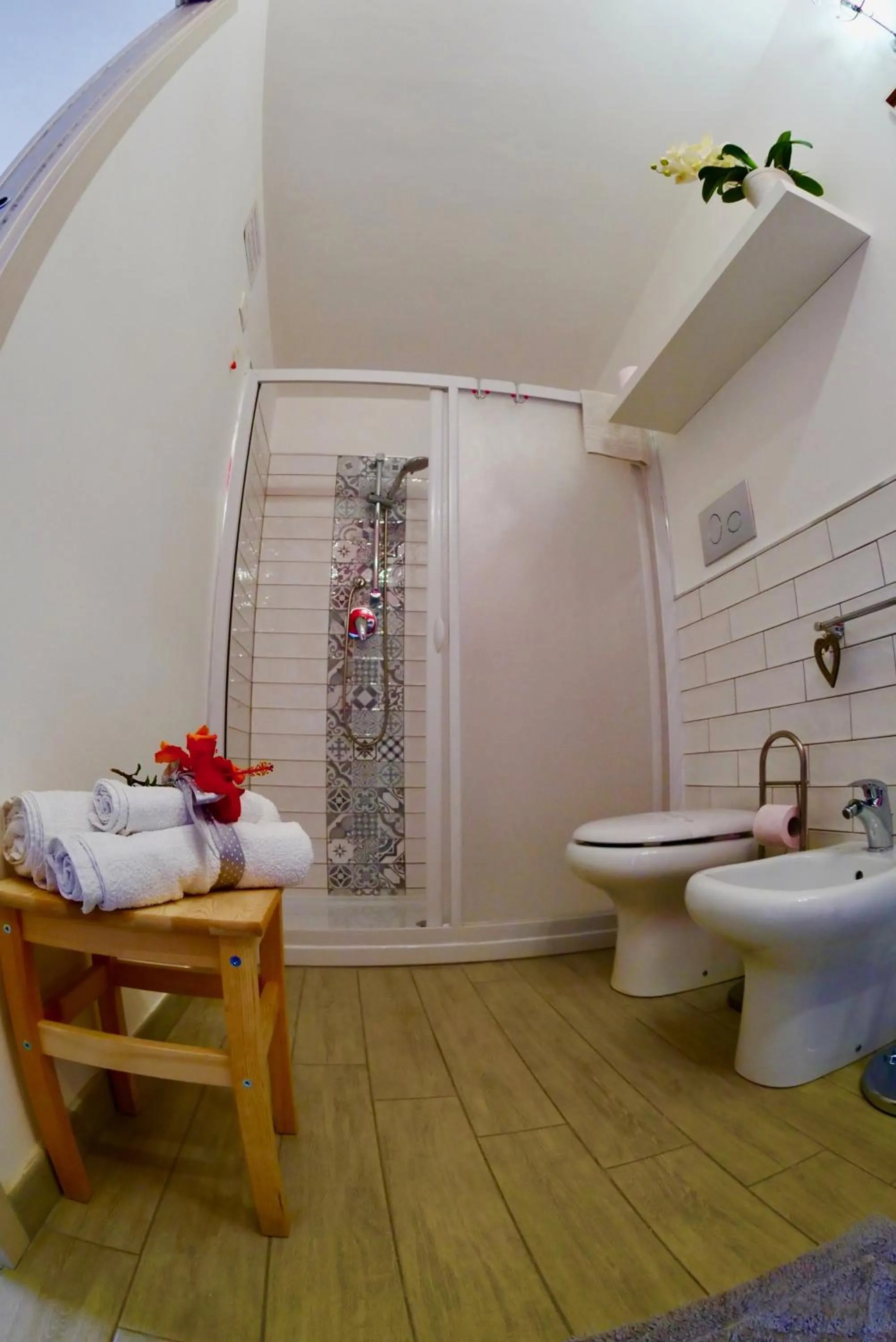 Bathroom in B&B Templi e Arte