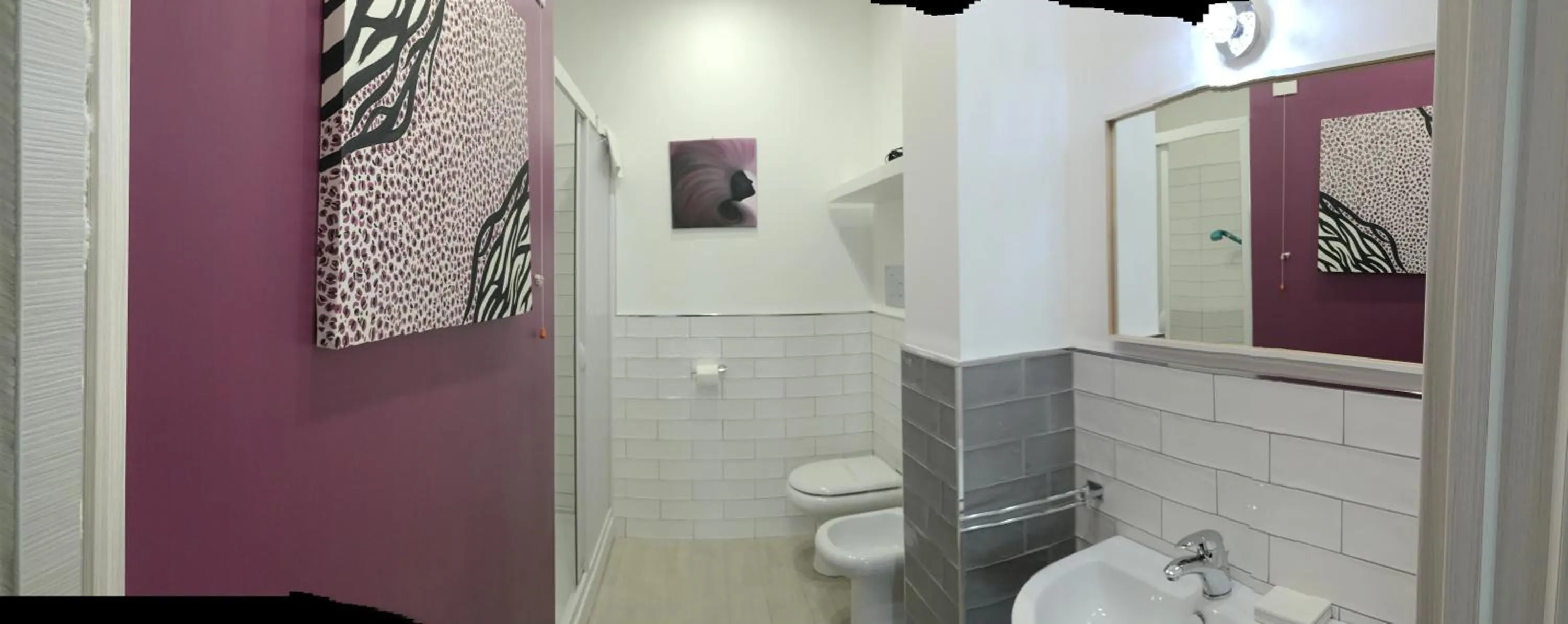 Bathroom in B&B Templi e Arte