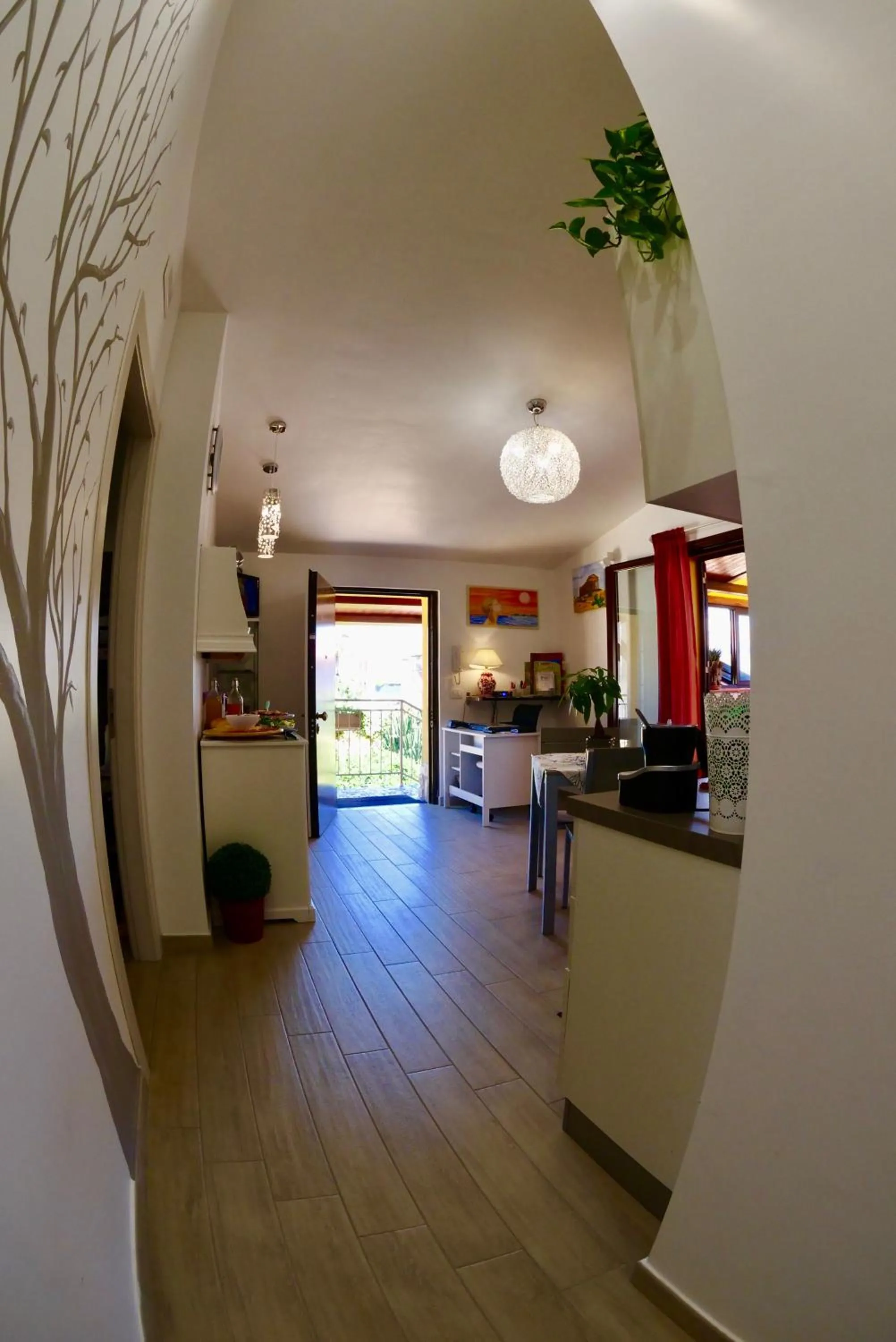 Lobby or reception in B&B Templi e Arte