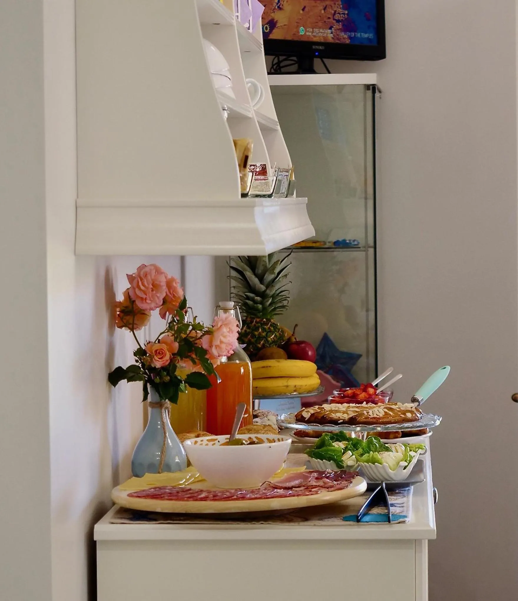 Food and drinks in B&B Templi e Arte