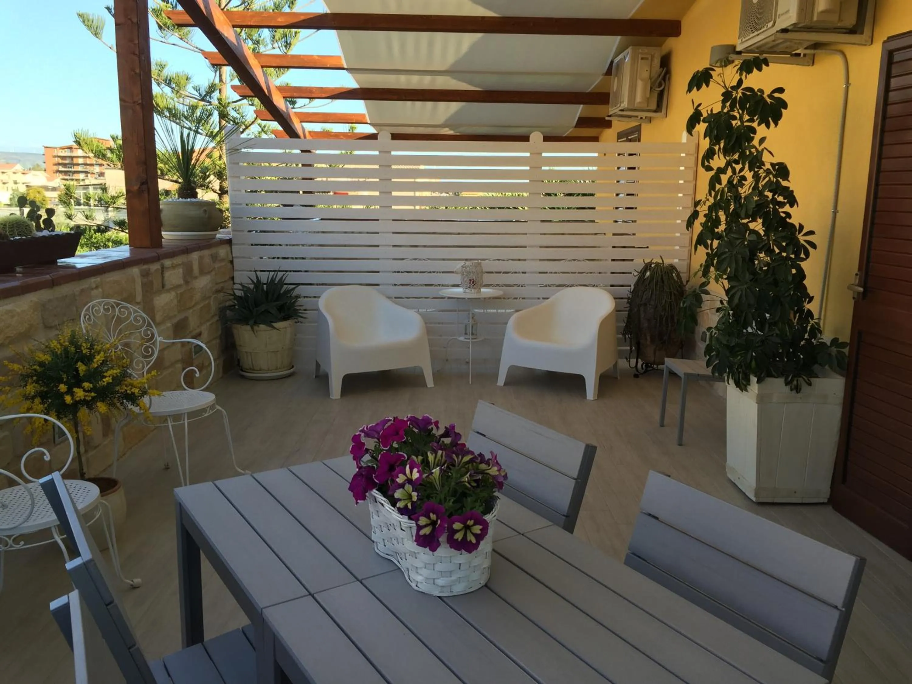 Balcony/Terrace in B&B Templi e Arte