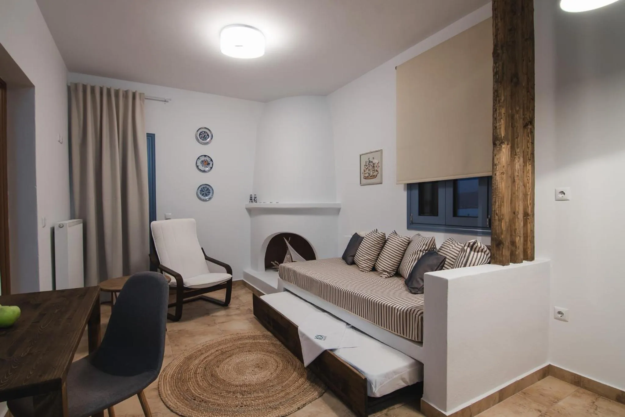 Living room in Kallisti Studios & Apartments