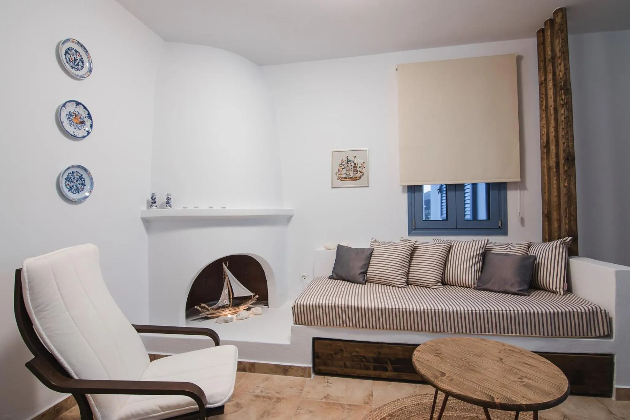 Living room in Kallisti Studios & Apartments