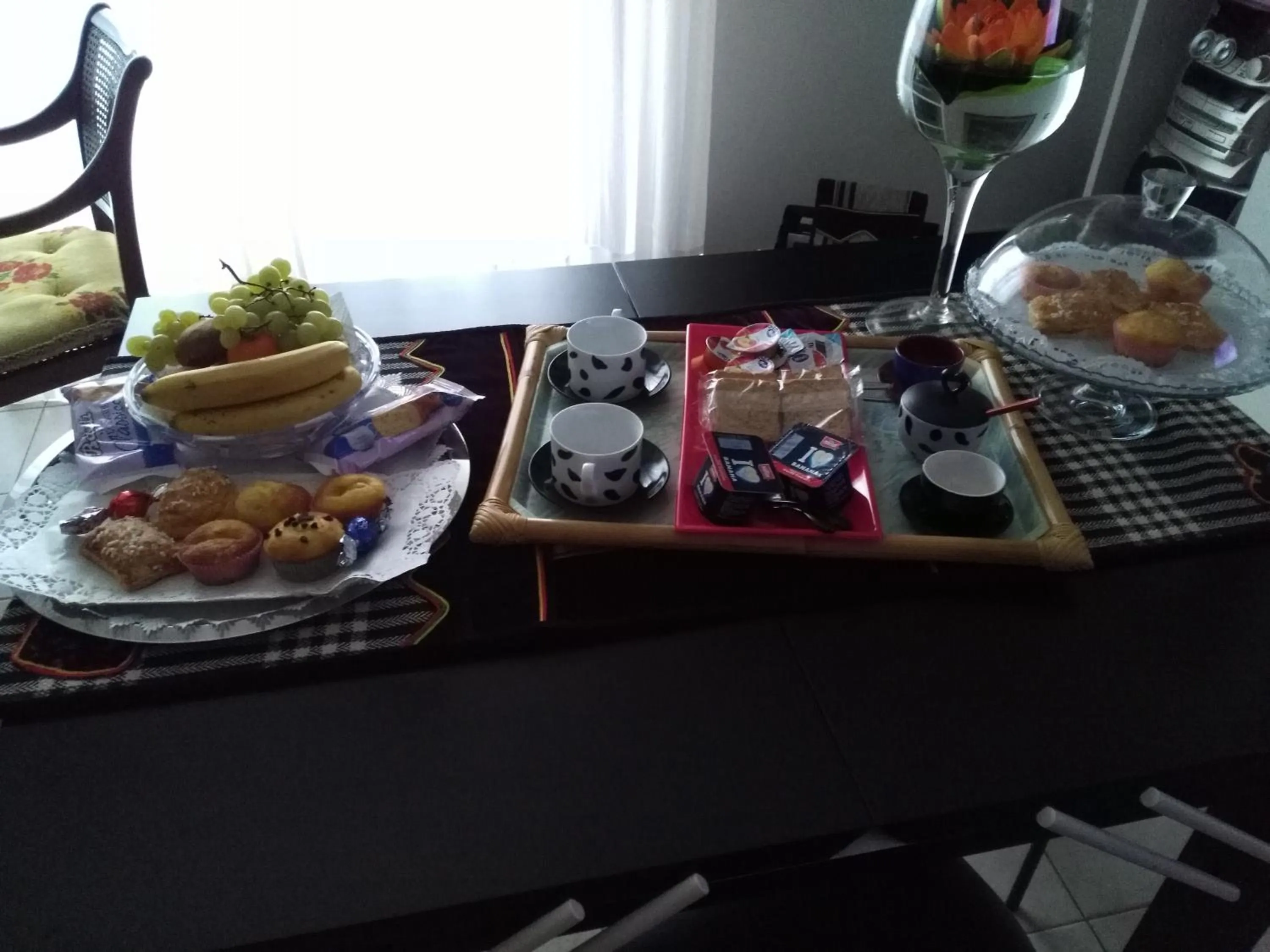 Food and drinks in B&B Su Canistreddu