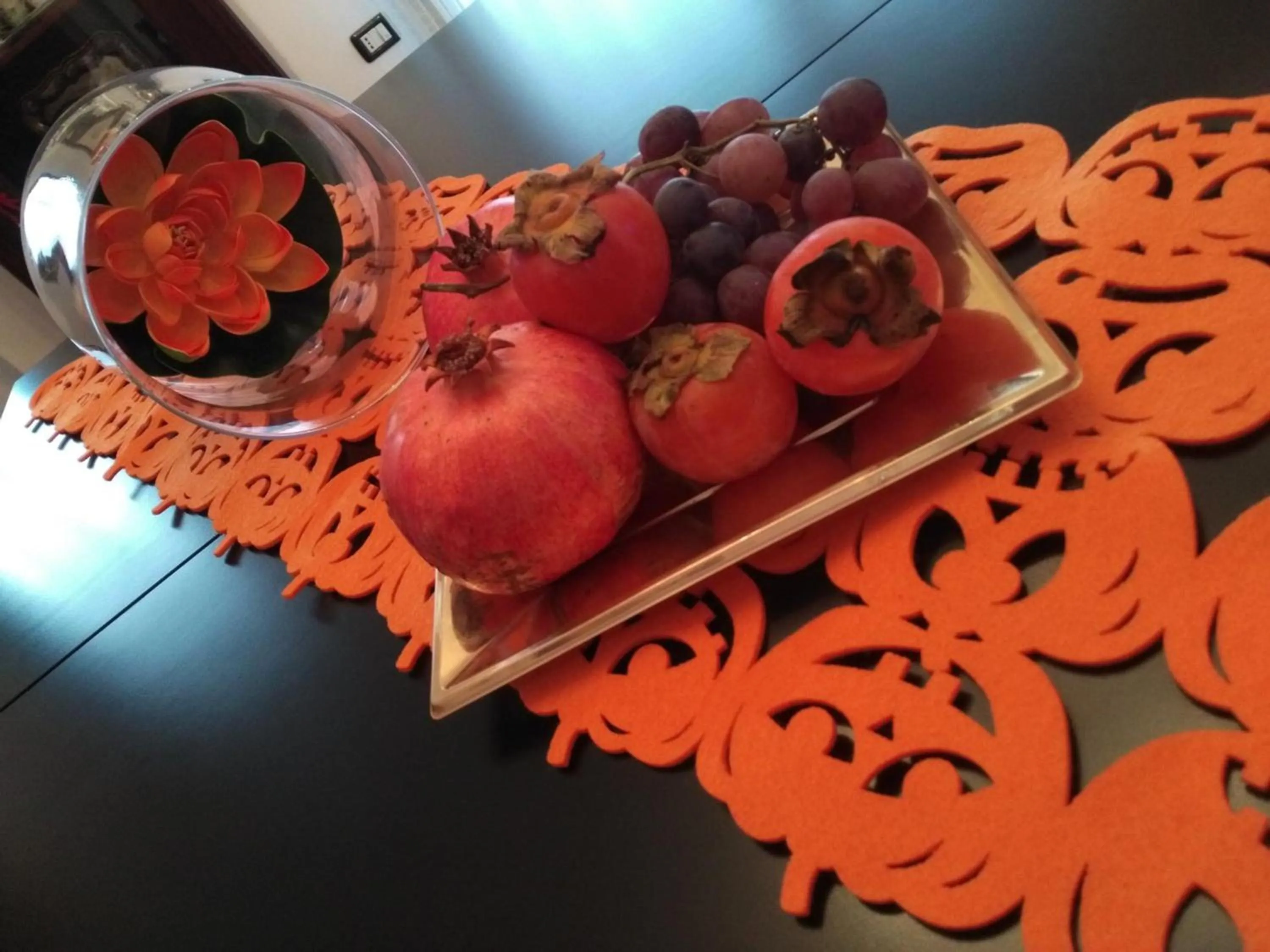 Food close-up in B&B Su Canistreddu