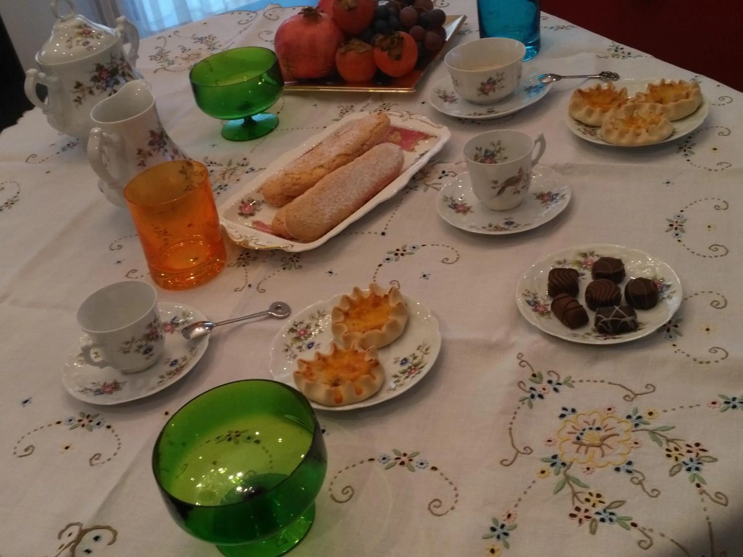 Food close-up in B&B Su Canistreddu