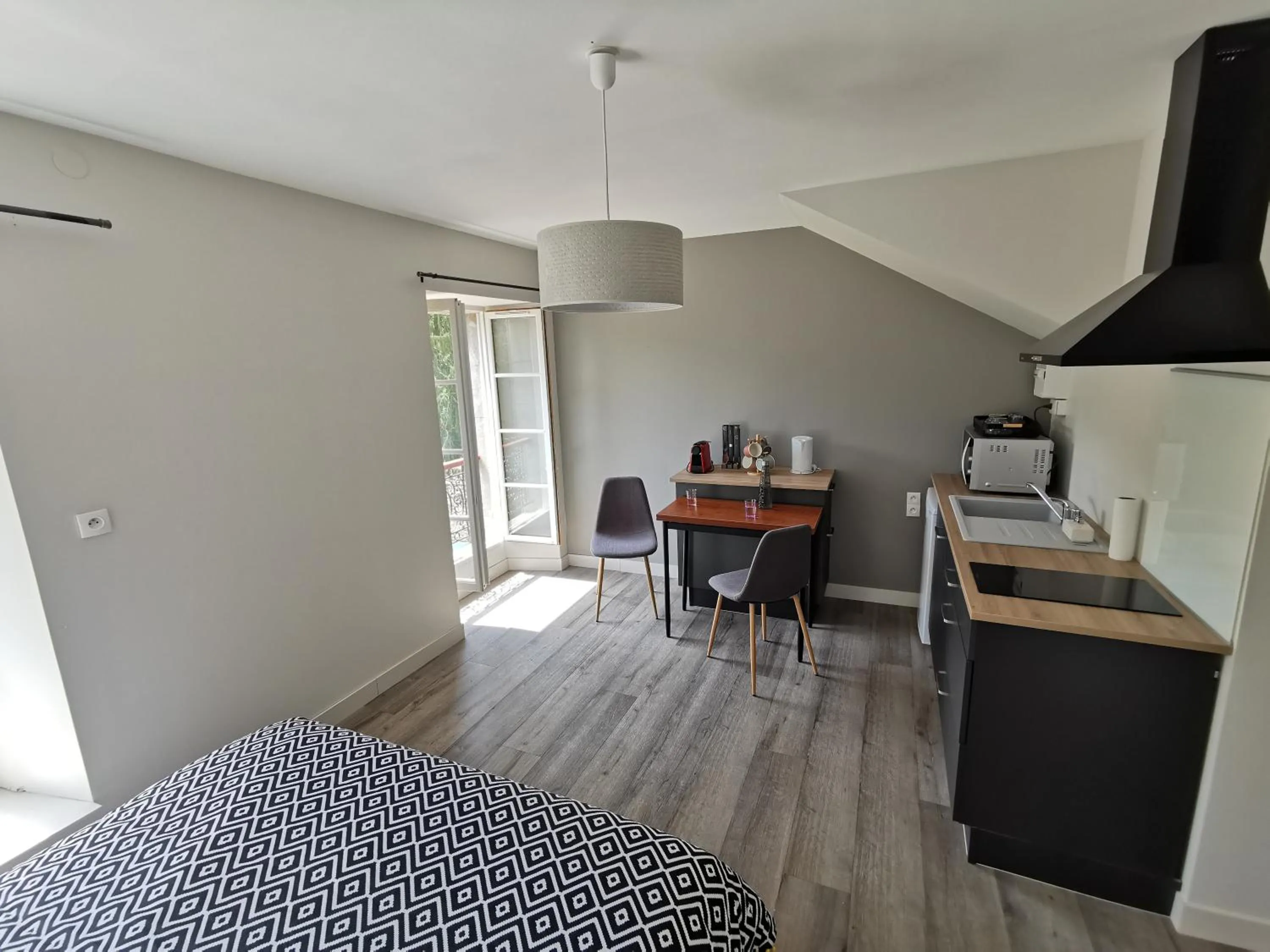 Bed in Moulin Pont Vieux Chambres d'hôtes