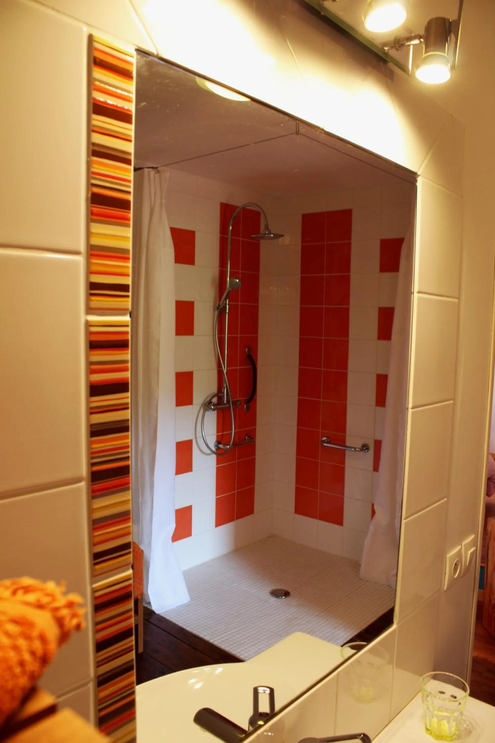 Bathroom in Moulin Pont Vieux Chambres d'hôtes