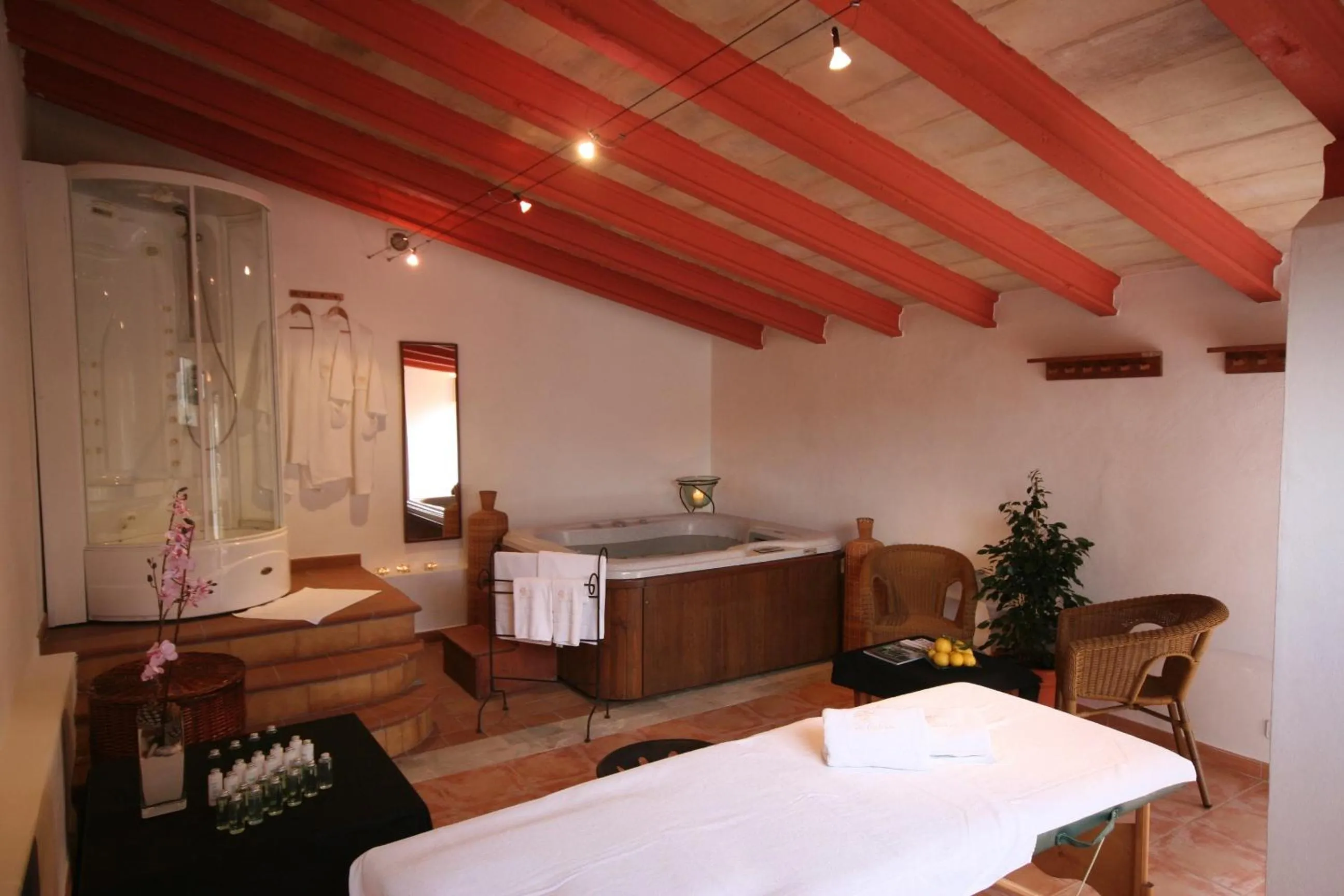 Hot Tub in Boutique Hotel Sa Galera