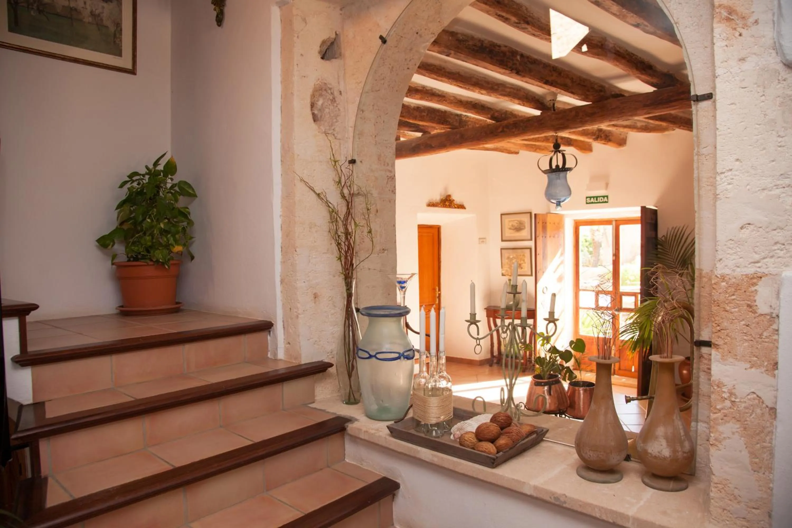 Lobby or reception in Boutique Hotel Sa Galera