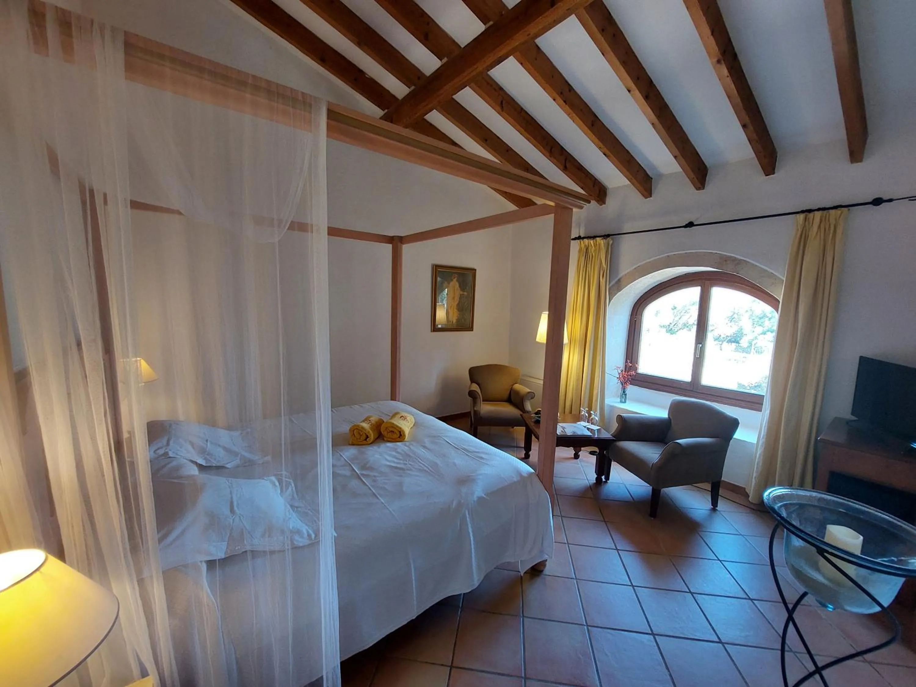 Photo of the whole room, Bed in Boutique Hotel Sa Galera