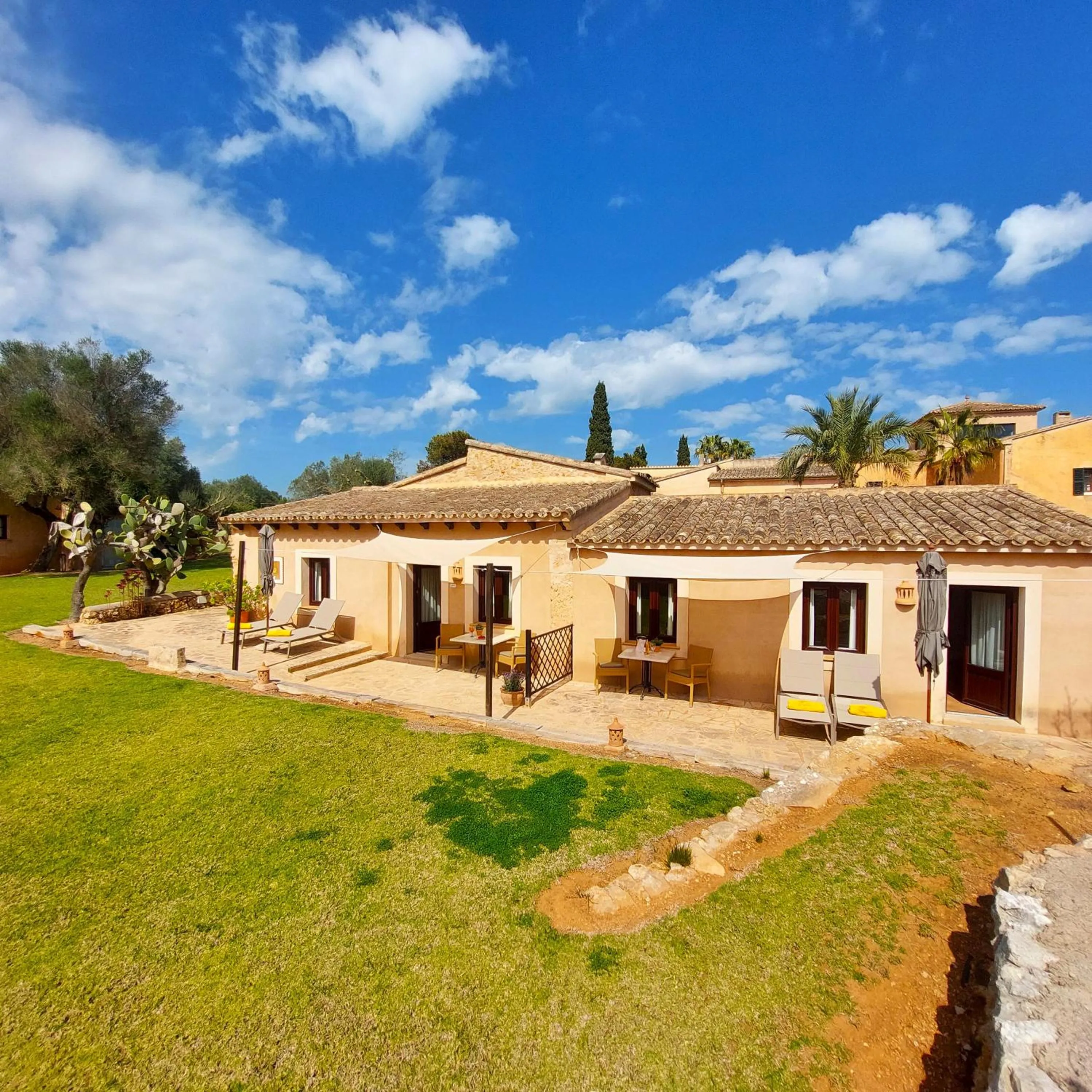 Garden view in Boutique Hotel Sa Galera