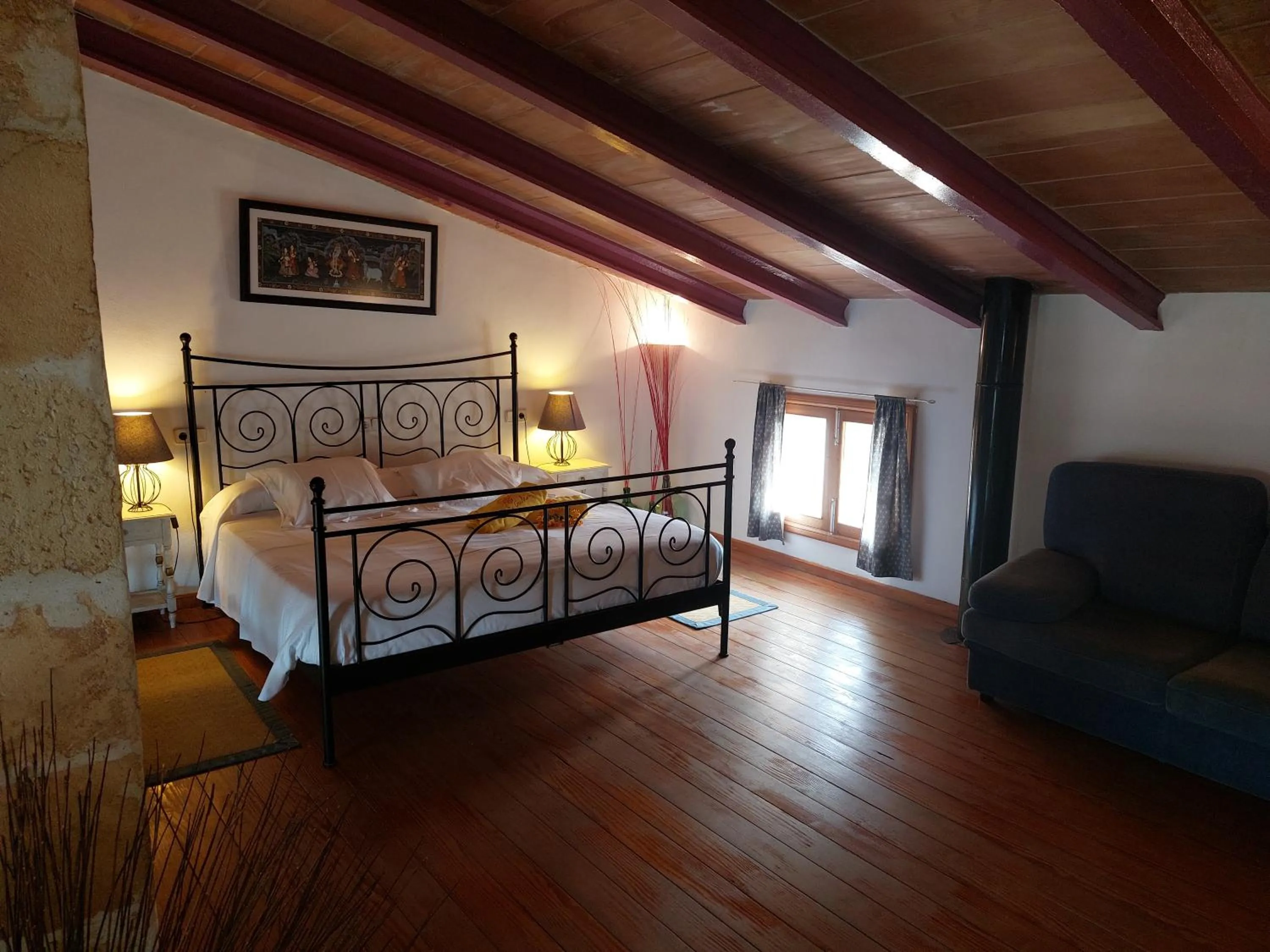 Bedroom, Bed in Boutique Hotel Sa Galera