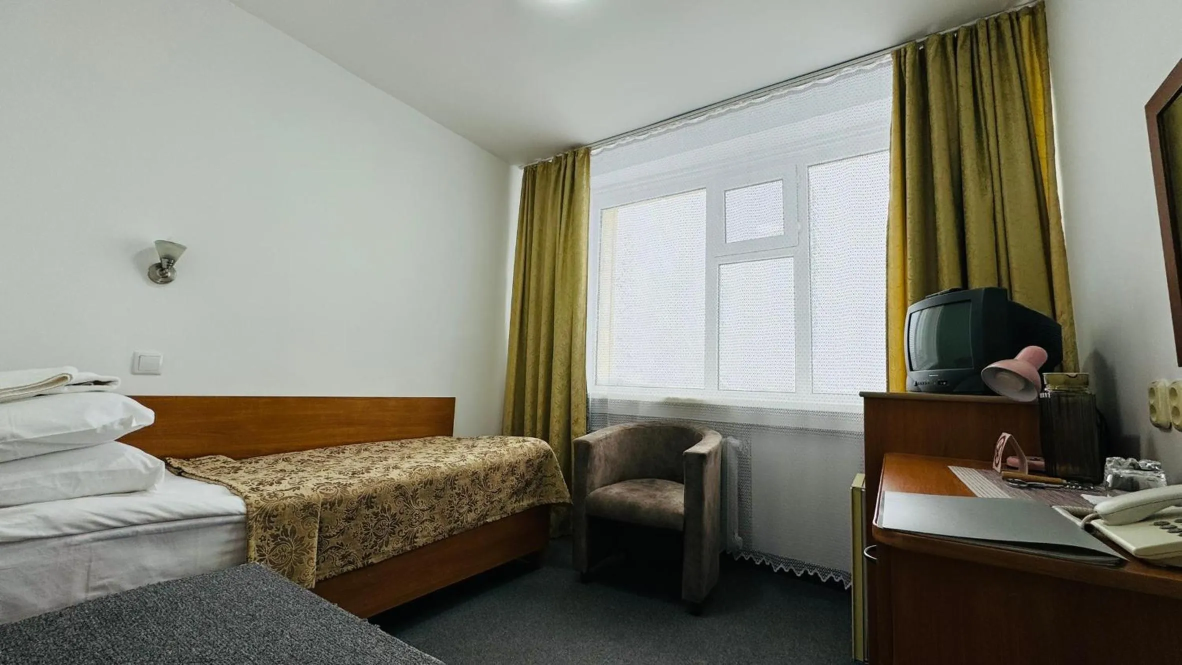 Photo of the whole room, Bed in Aktobe Hotel