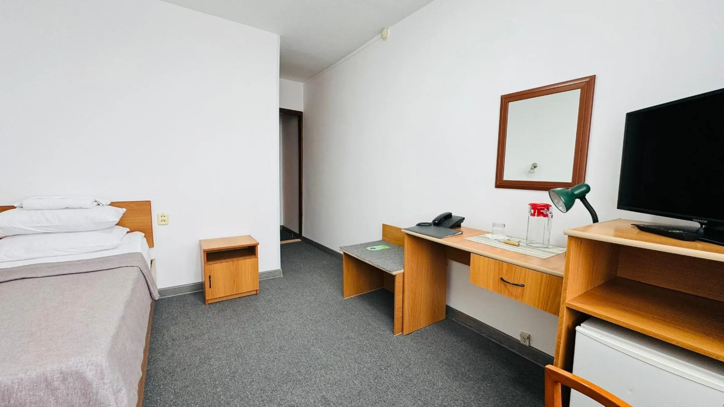 Photo of the whole room, Bed in Aktobe Hotel