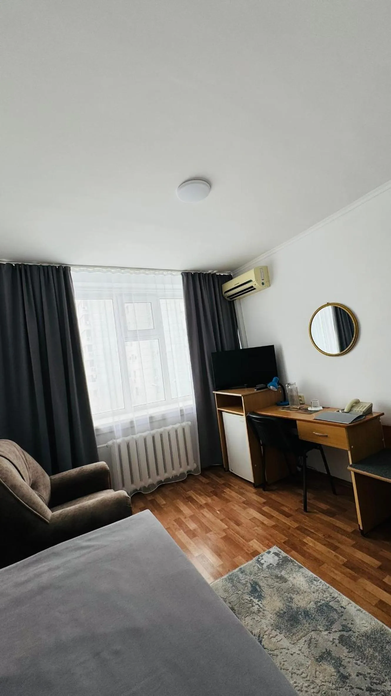 Photo of the whole room, Bed in Aktobe Hotel